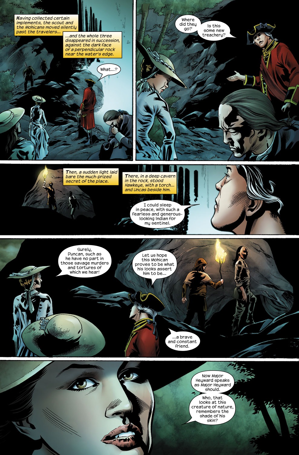 Read online The Last of the Mohicans comic -  Issue #1 - 12