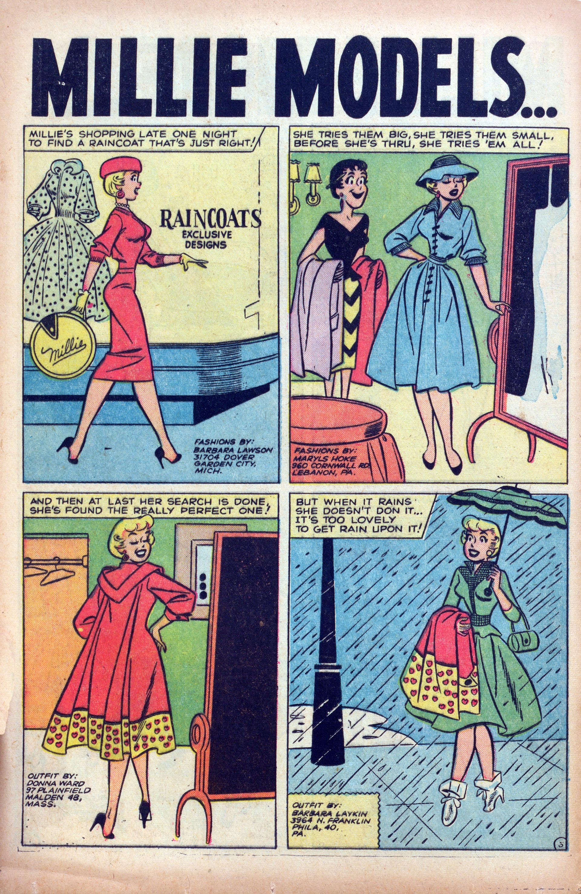 Read online Millie the Model comic -  Issue #79 - 12