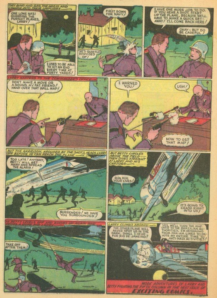 Read online Exciting Comics comic -  Issue #10 - 23