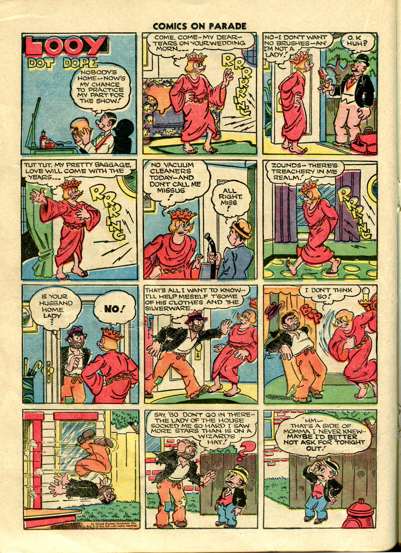 Read online Comics on Parade comic -  Issue #8 - 28