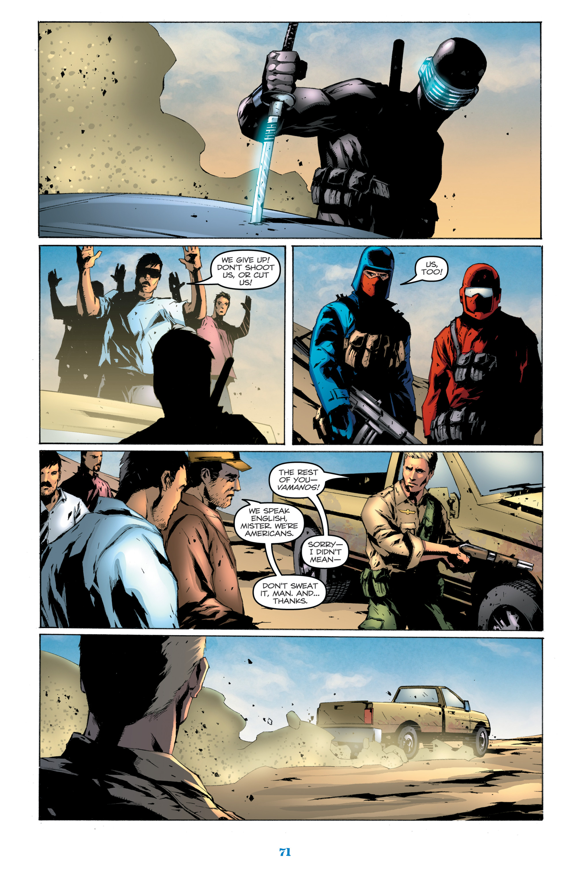 Read online Classic G.I. Joe comic -  Issue # TPB 16 (Part 1) - 71