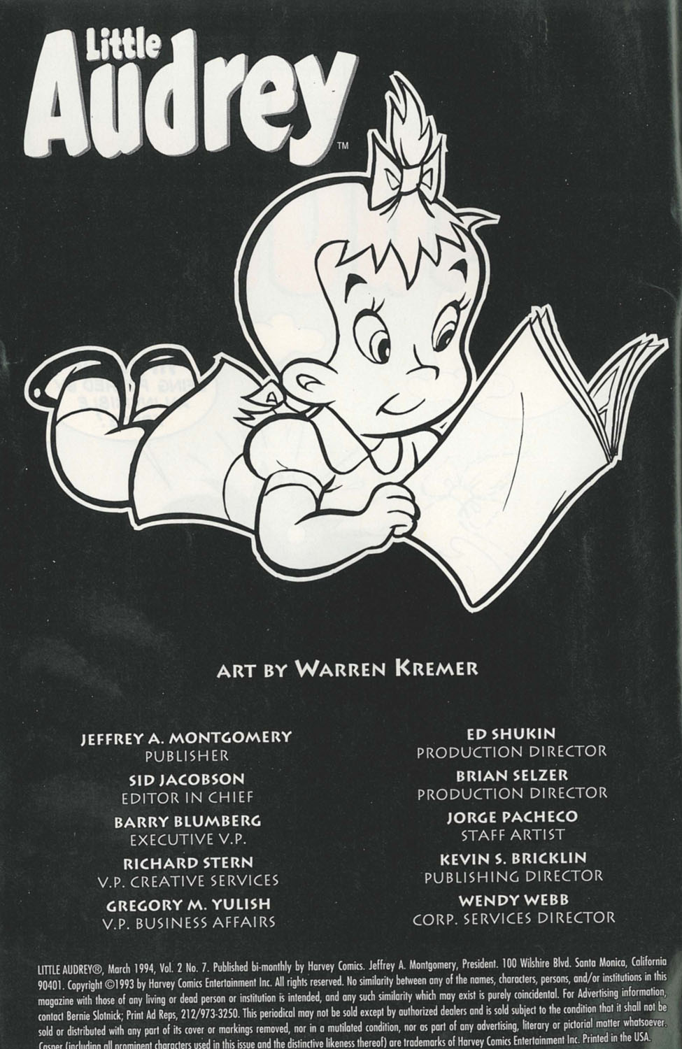 Read online Little Audrey comic -  Issue #7 - 2