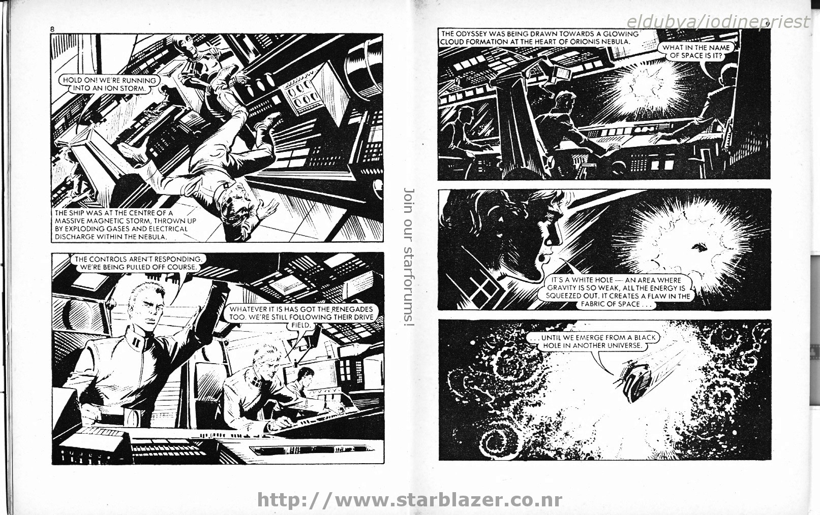 Read online Starblazer comic -  Issue #85 - 6