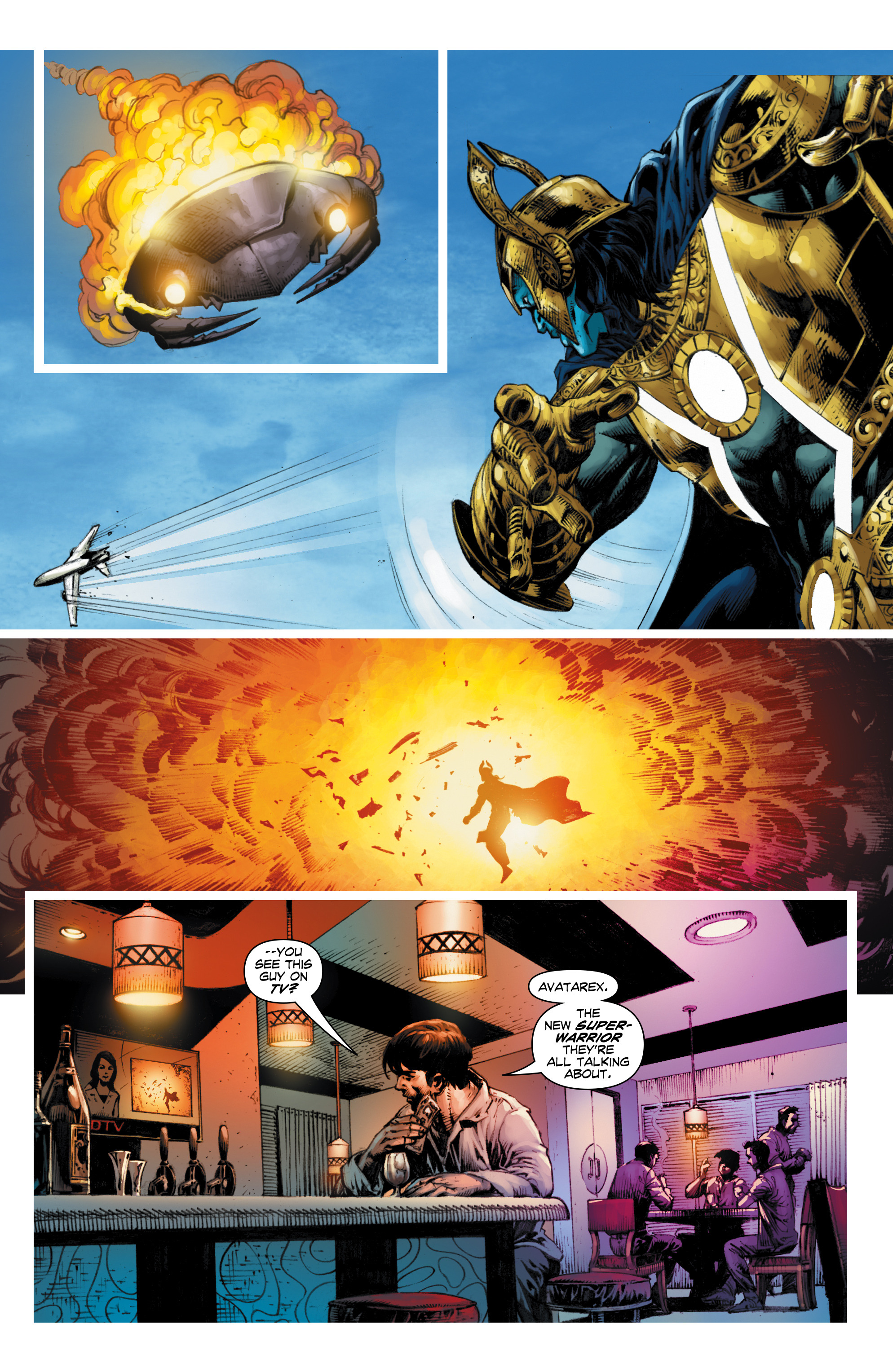 Read online Grant Morrison's Avatarex: Destroyer of Darkness comic -  Issue #3 - 5