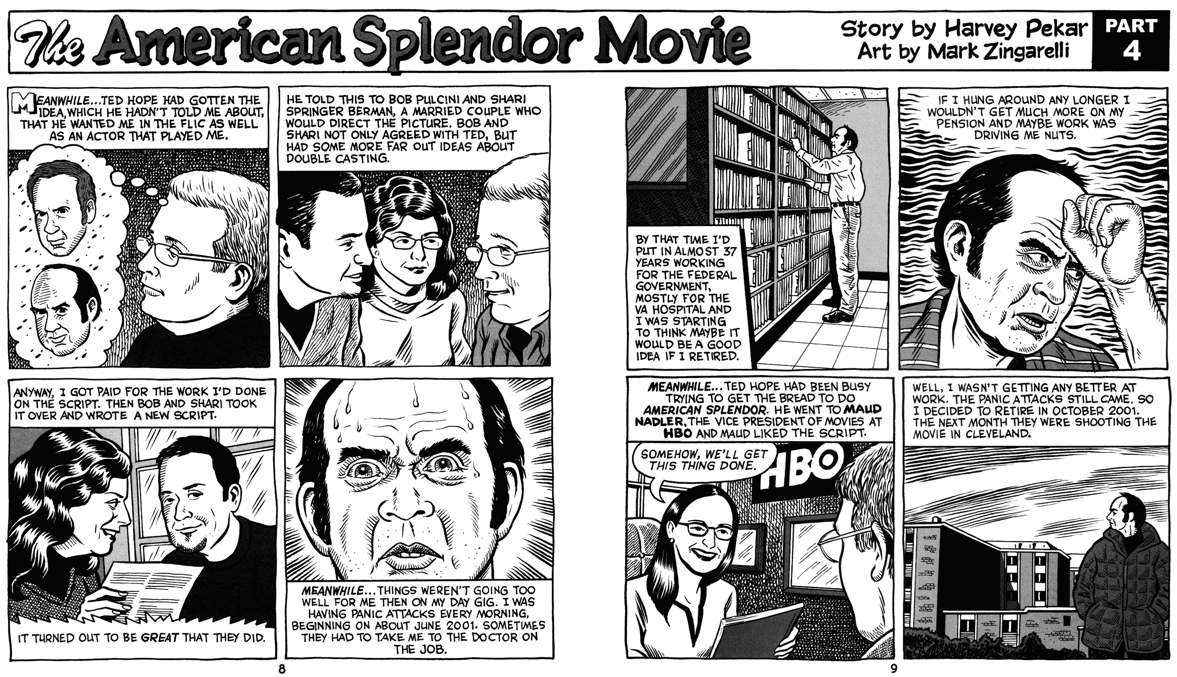 Read online American Splendor: Our Movie Year comic -  Issue # TPB (Part 1) - 9