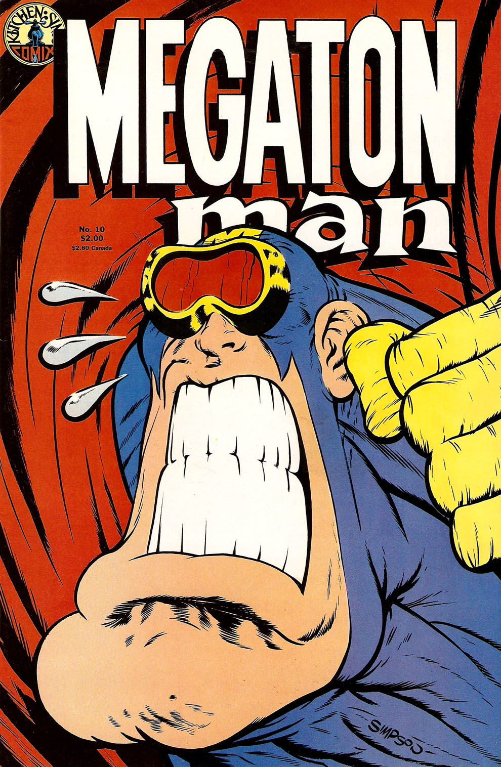 Read online Megaton Man comic -  Issue #10 - 1