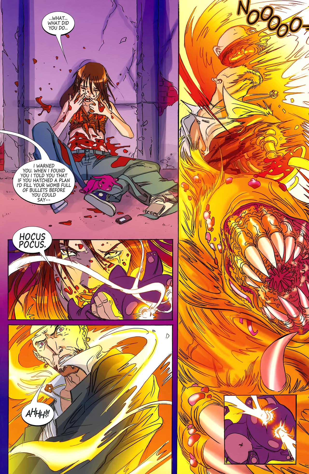 Read online Hexed comic -  Issue #4 - 19