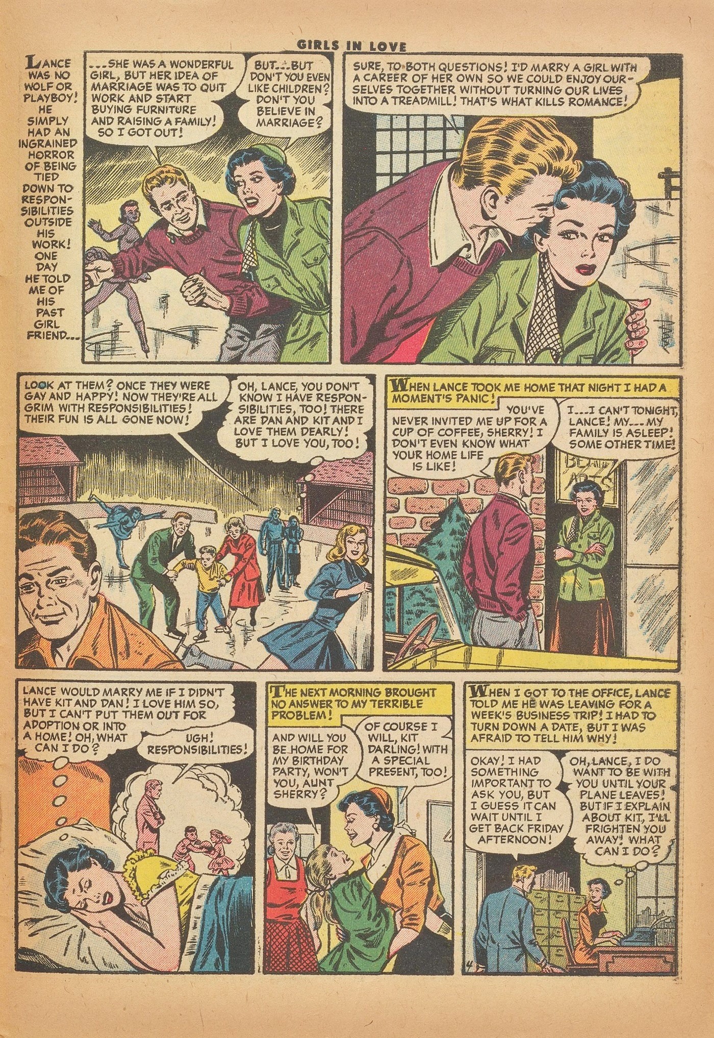 Read online Girls in Love (1955) comic -  Issue #49 - 31