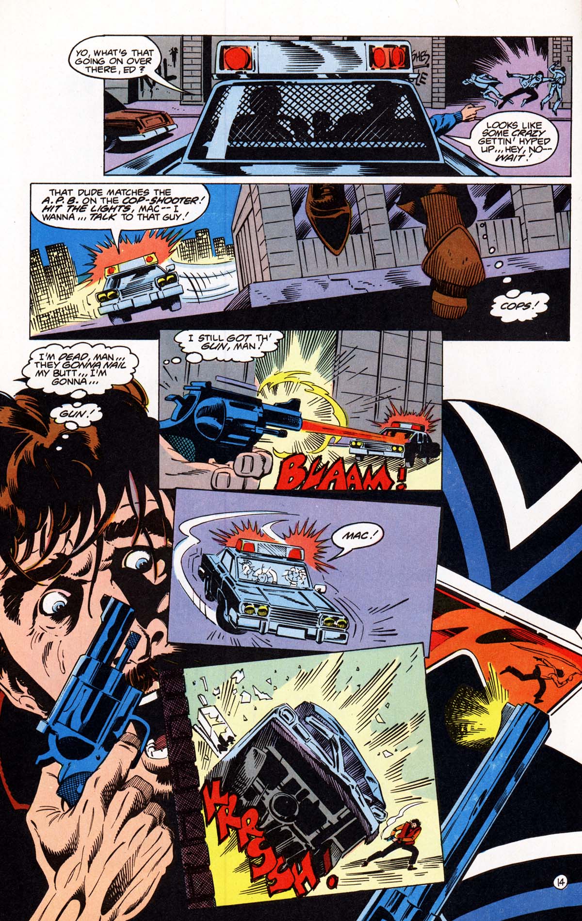 Read online Vigilante (1983) comic -  Issue #21 - 17