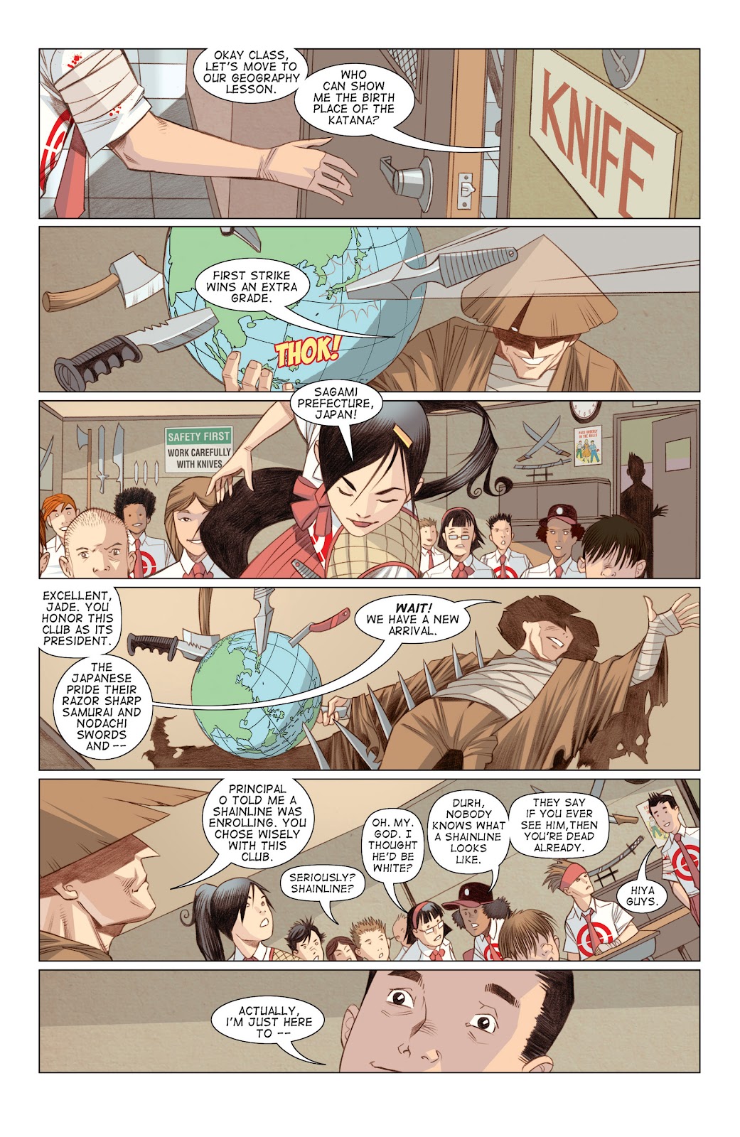 Five Weapons issue 1 - Page 18