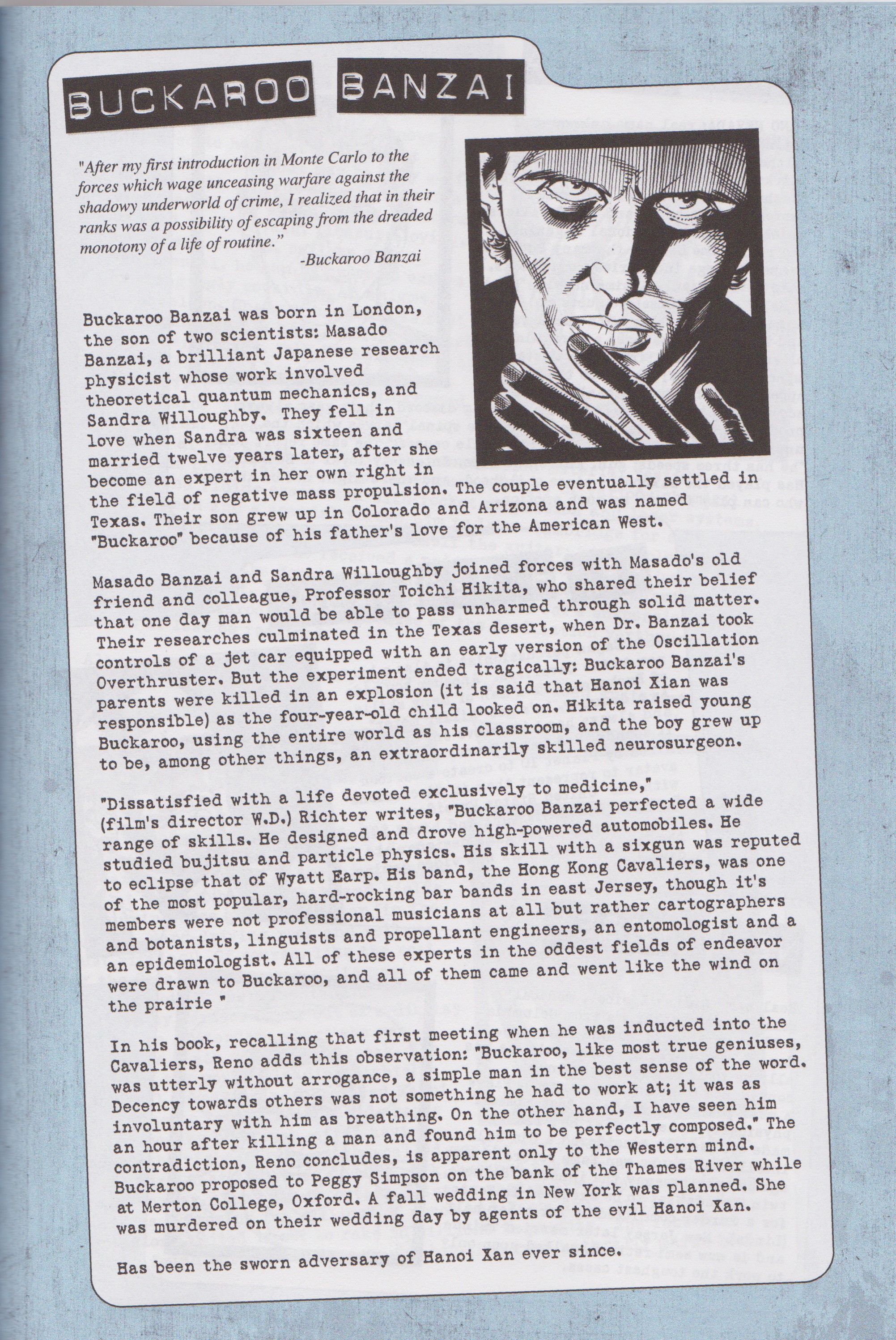 Read online Buckaroo Banzai: Return of the Screw (2007) comic -  Issue # TPB - 87