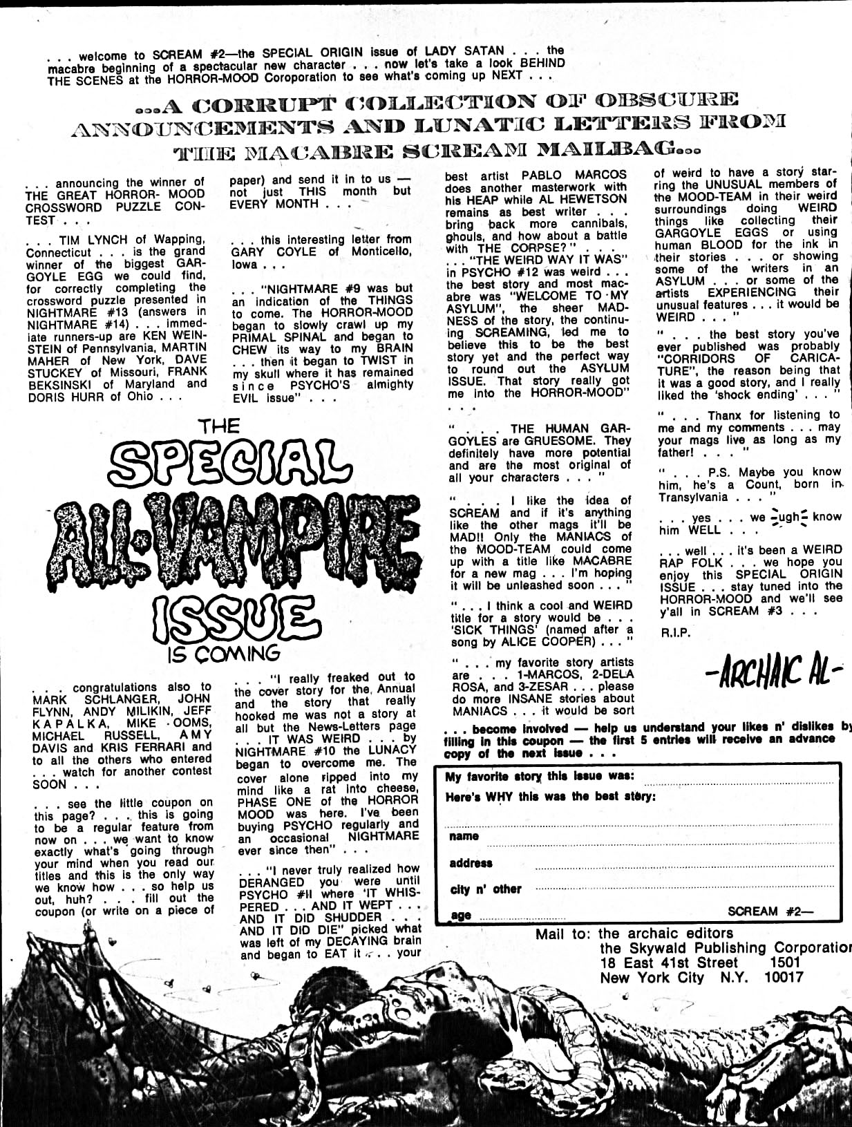 Read online Scream (1973) comic -  Issue #2 - 56