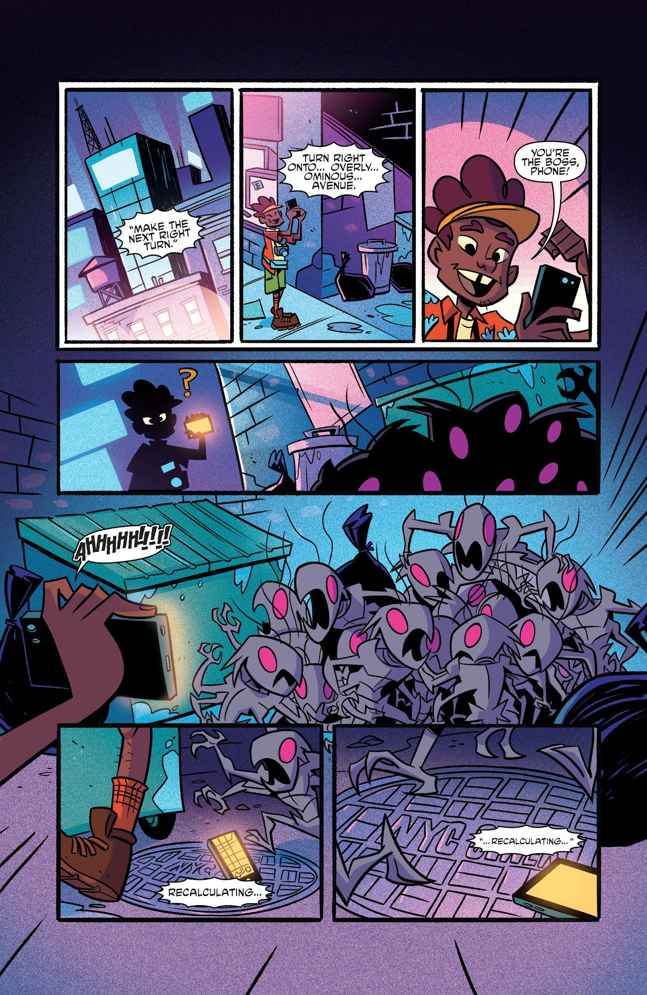 Read online Teenage Mutant Ninja Turtles: Bebop & Rocksteady Hit the Road comic -  Issue #5 - 25