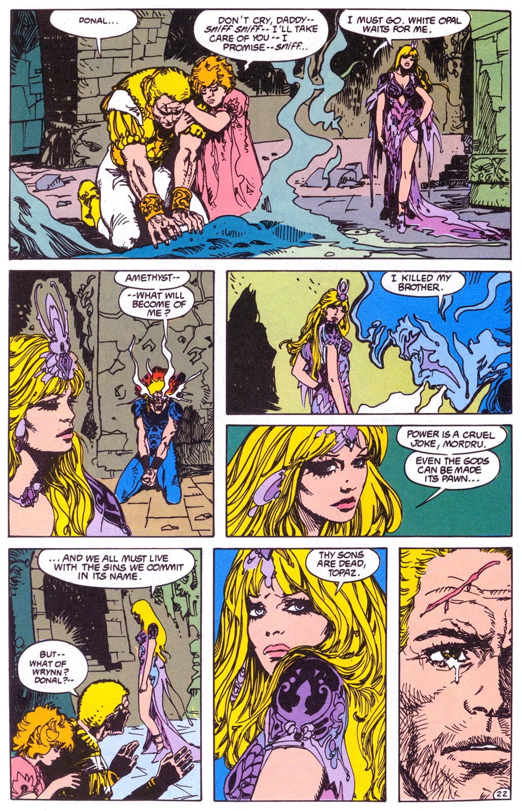Read online Amethyst (1987) comic -  Issue #3 - 24