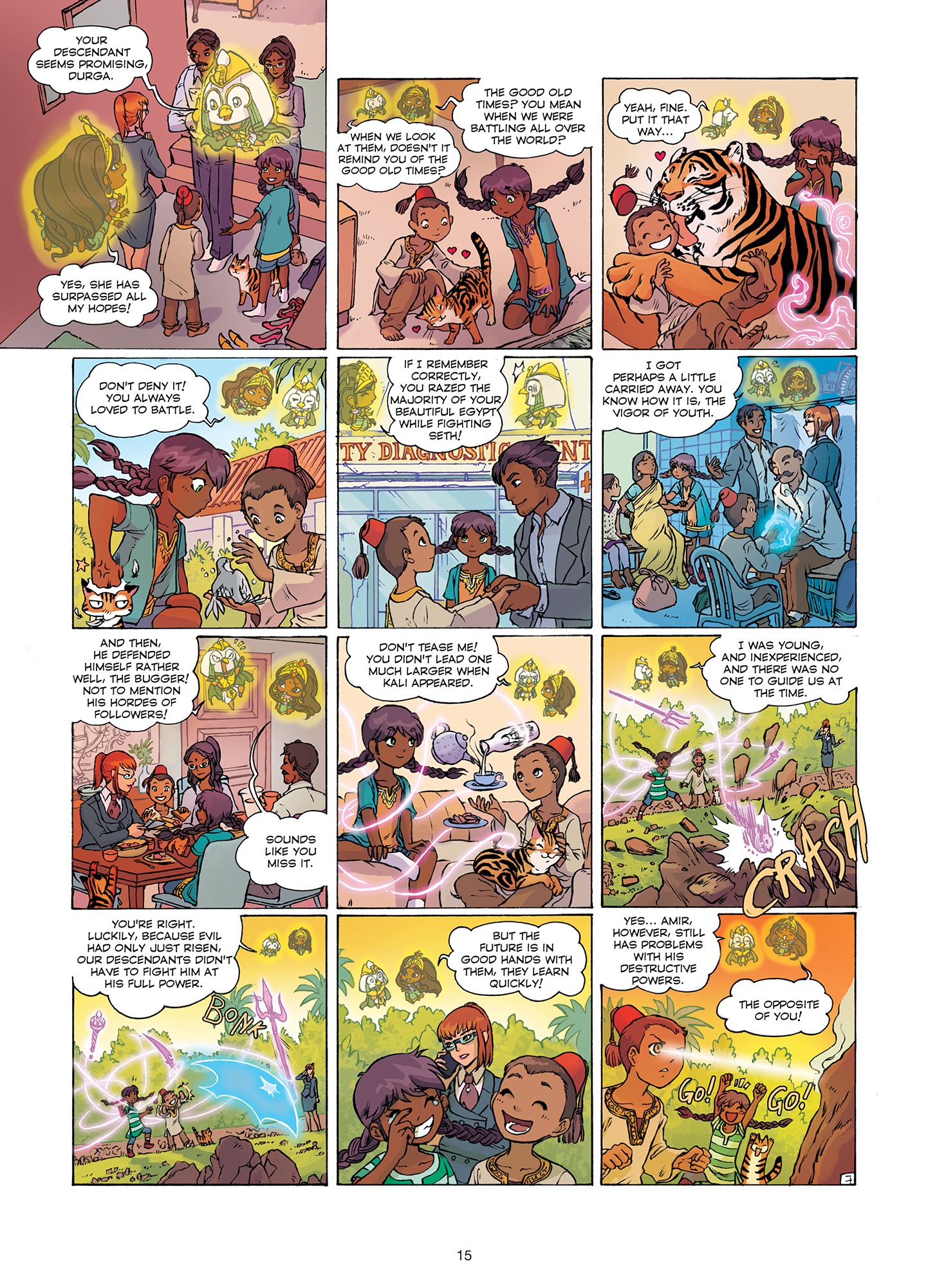 Read online The Mythics comic -  Issue # TPB 3 (Part 2) - 17