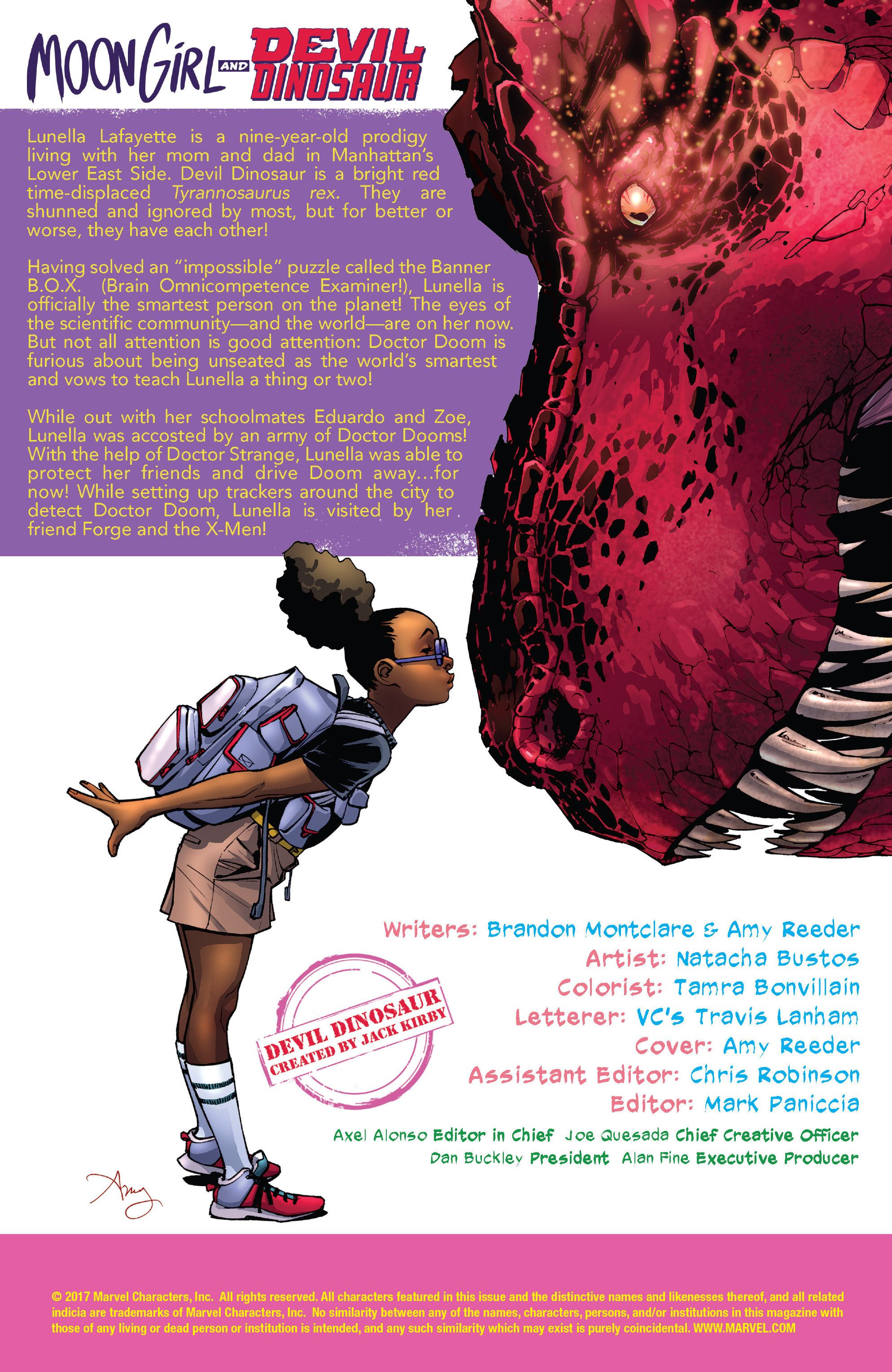 Read online Moon Girl And Devil Dinosaur comic -  Issue #17 - 4