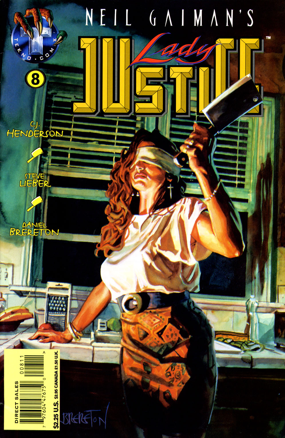 Read online Neil Gaiman's Lady Justice comic -  Issue #8 - 1