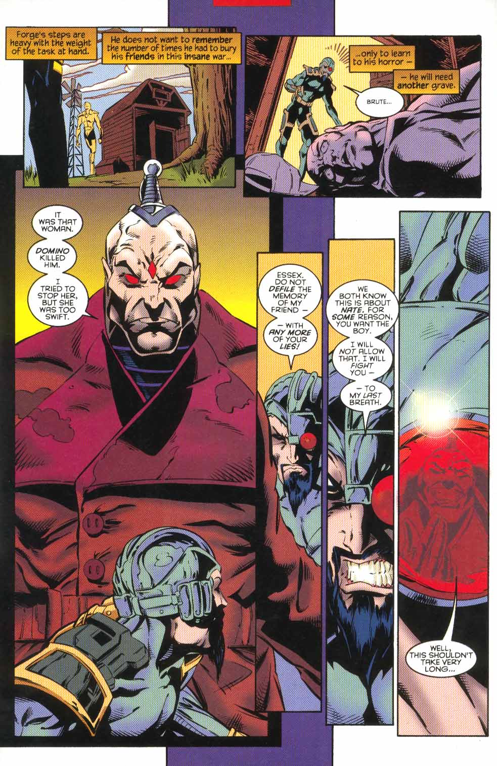 Read online X-Man comic -  Issue #3 - 18