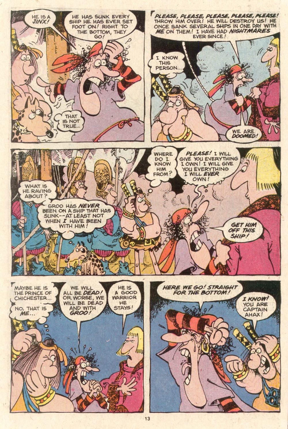 Read online Sergio Aragonés Groo the Wanderer comic -  Issue #54 - 13