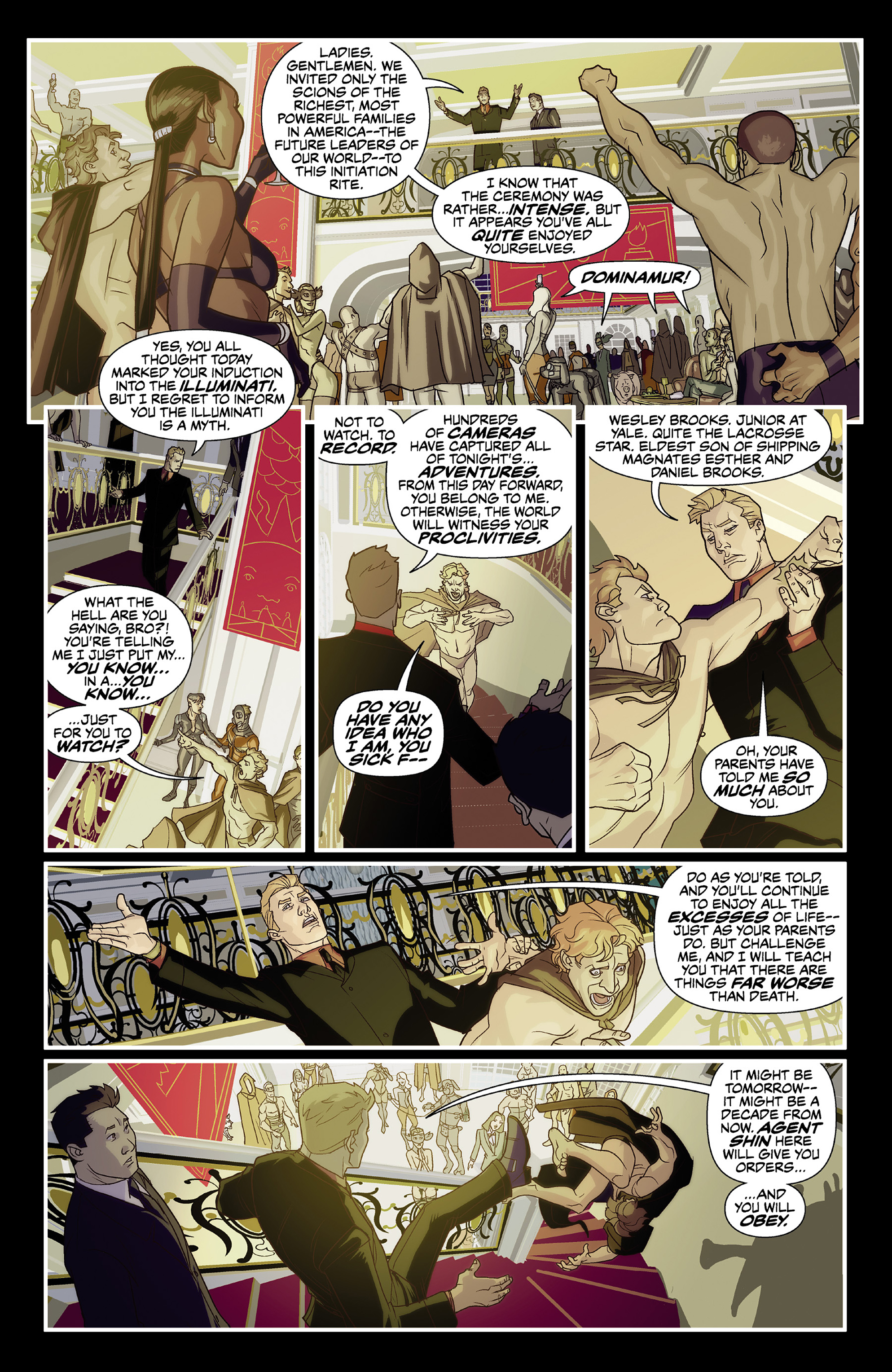 Read online Cryptocracy comic -  Issue #1 - 8