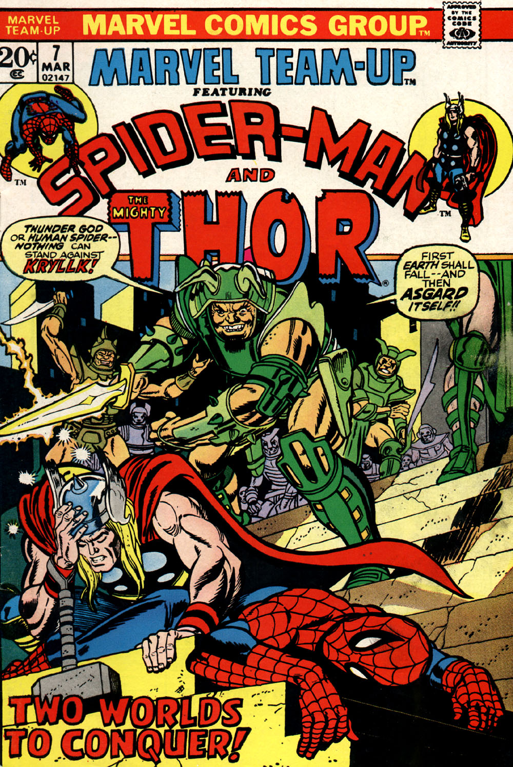 Read online Marvel Team-Up (1972) comic -  Issue #7 - 1