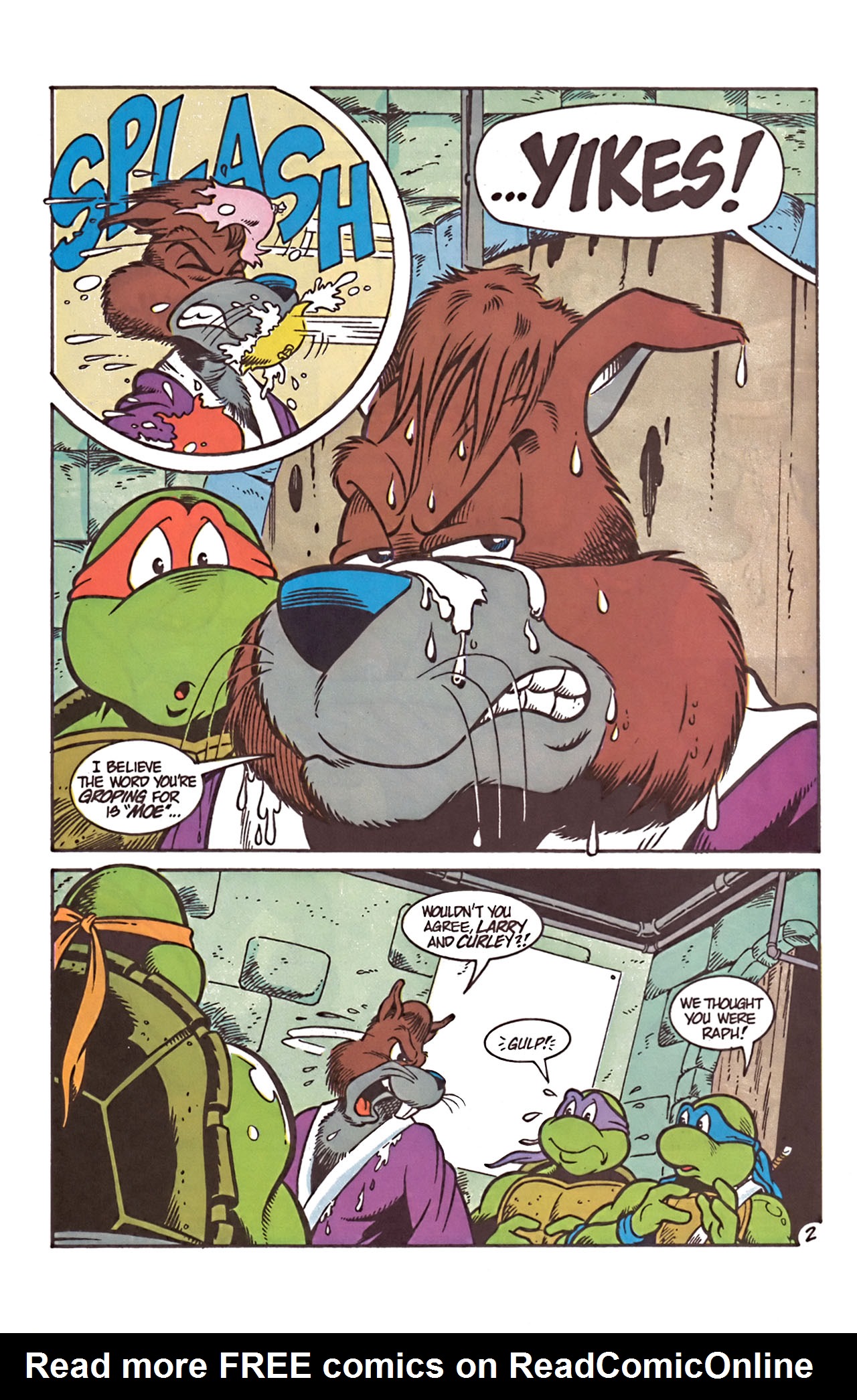 Read online Teenage Mutant Ninja Turtles Meet The Conservation Corps comic -  Issue # Full - 4