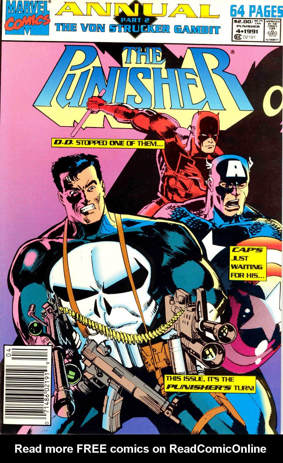 Read online The Punisher (1987) comic -  Issue # _Annual 4 - 1