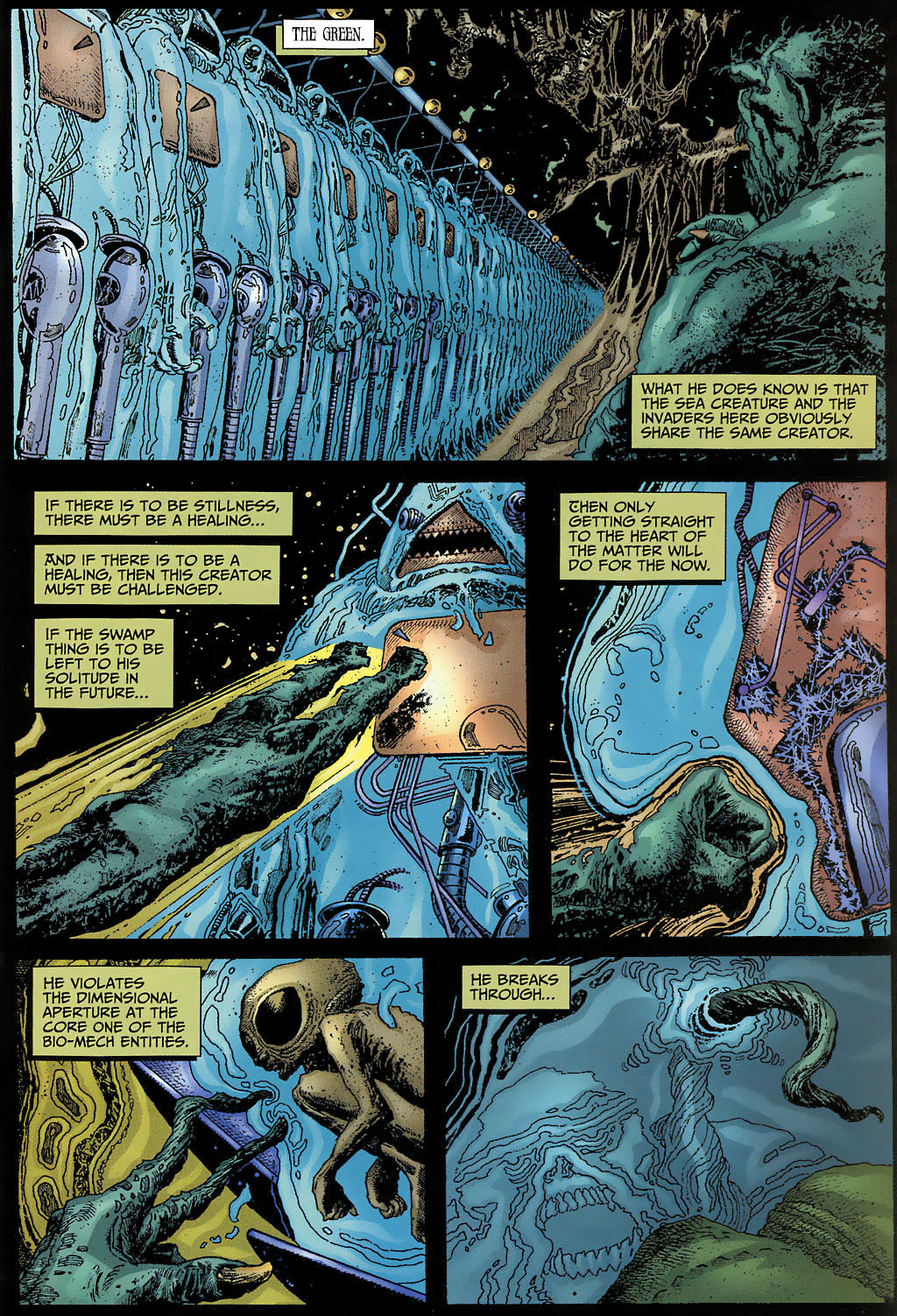 Read online Swamp Thing (2004) comic -  Issue #17 - 22
