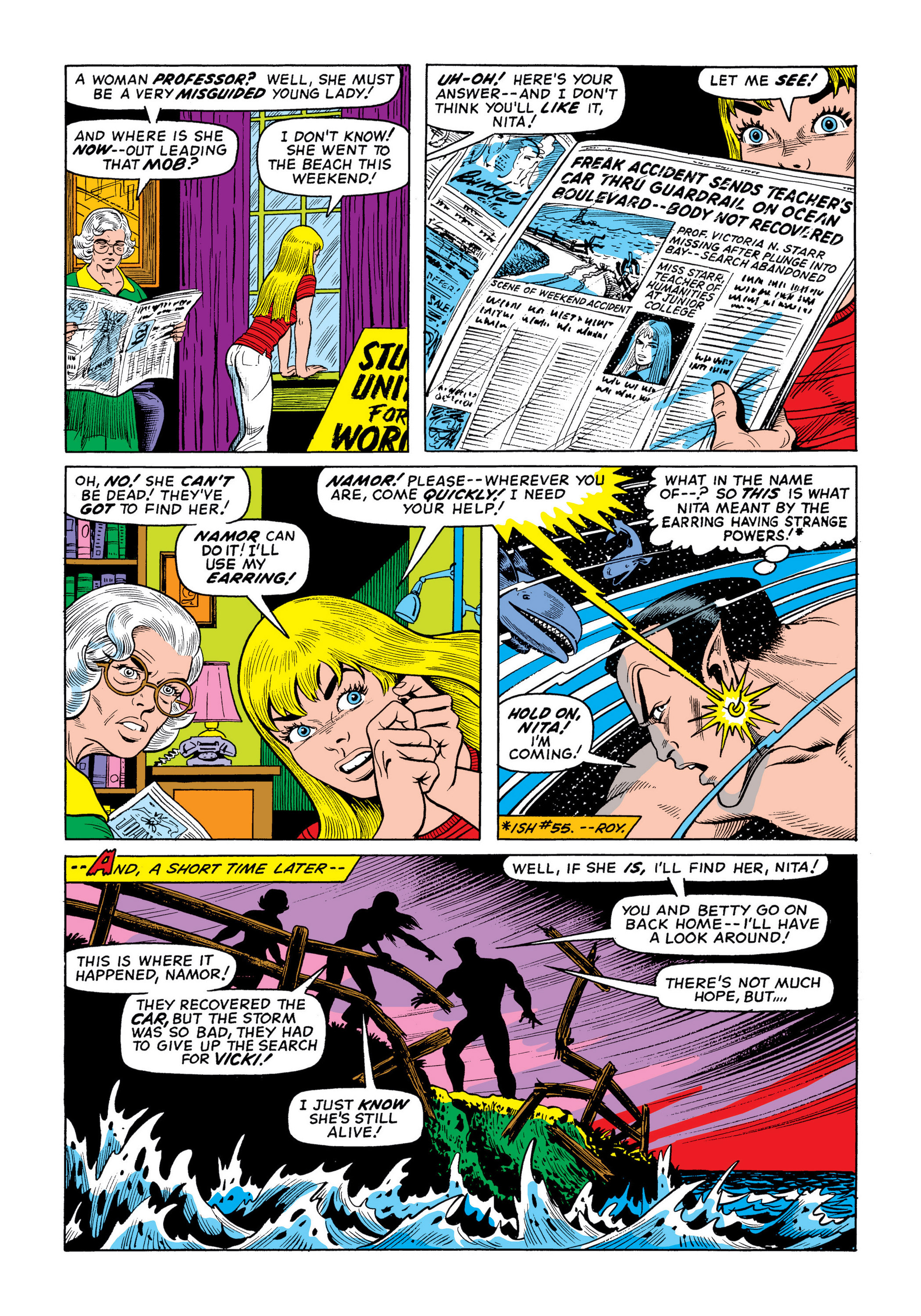 Read online Marvel Masterworks: The Sub-Mariner comic -  Issue # TPB 7 (Part 2) - 51