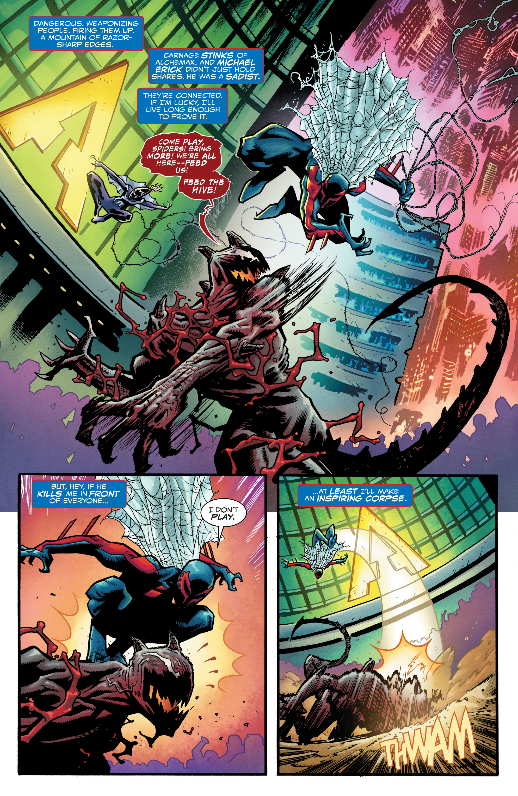 Read online Spider-Man 2099: Dark Genesis comic -  Issue #1 - 14