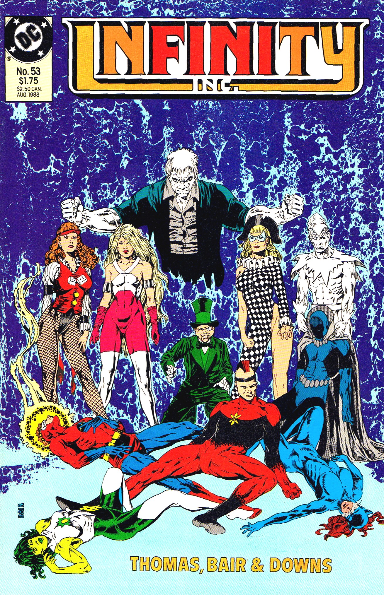 Read online Infinity Inc. (1984) comic -  Issue #53 - 1
