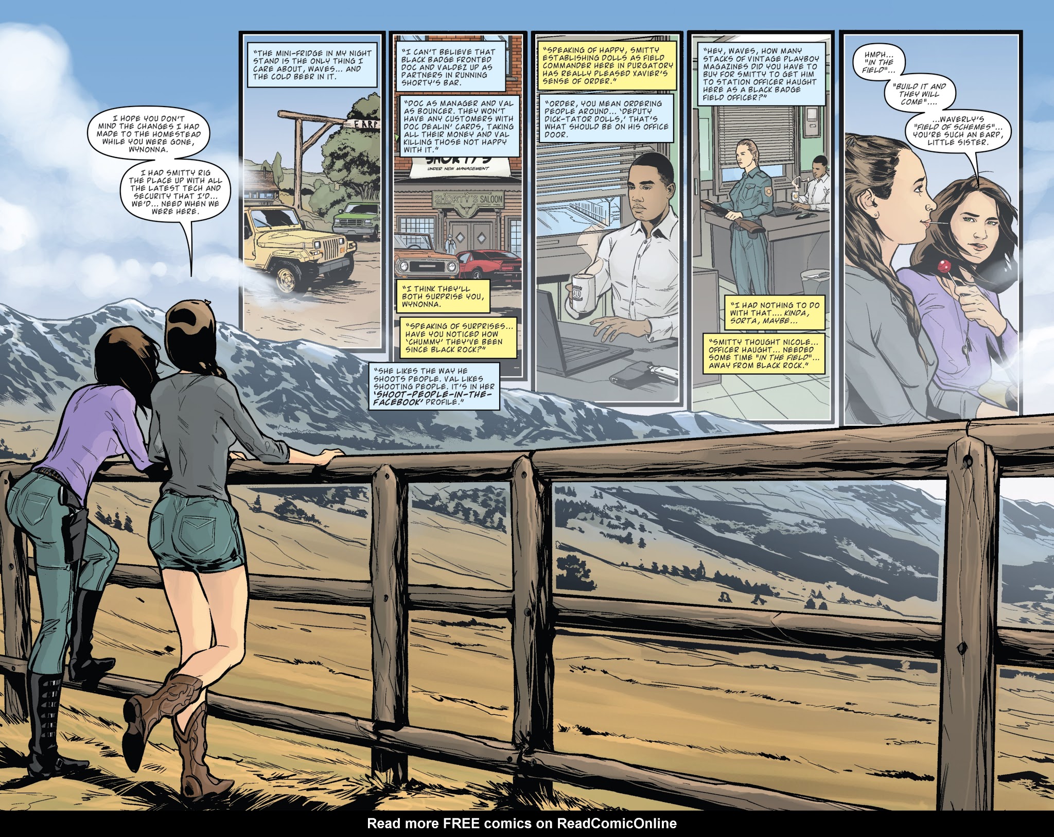 Read online Wynonna Earp: Season Zero comic -  Issue #1 - 4