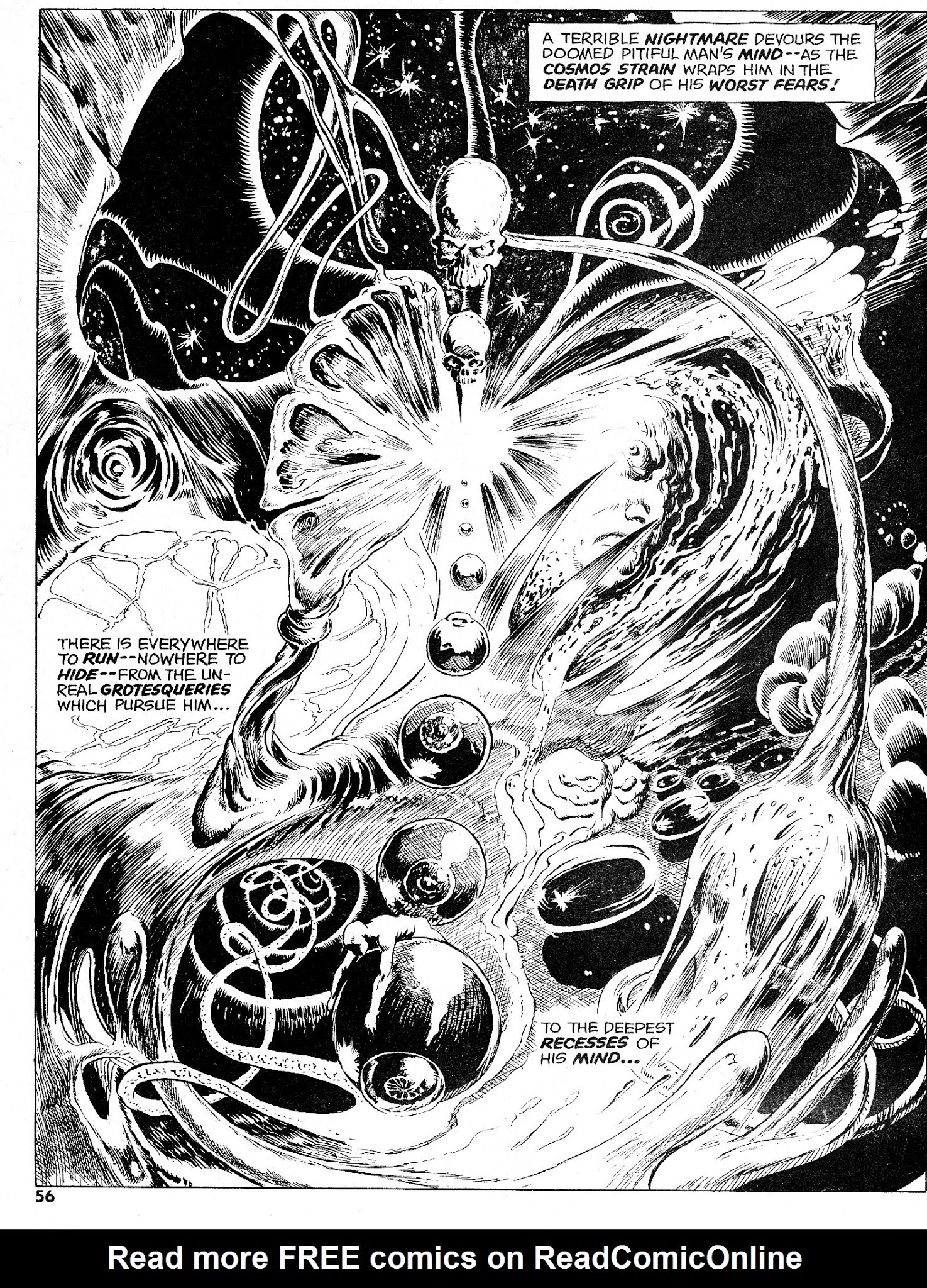 Read online Nightmare (1970) comic -  Issue #6 - 47