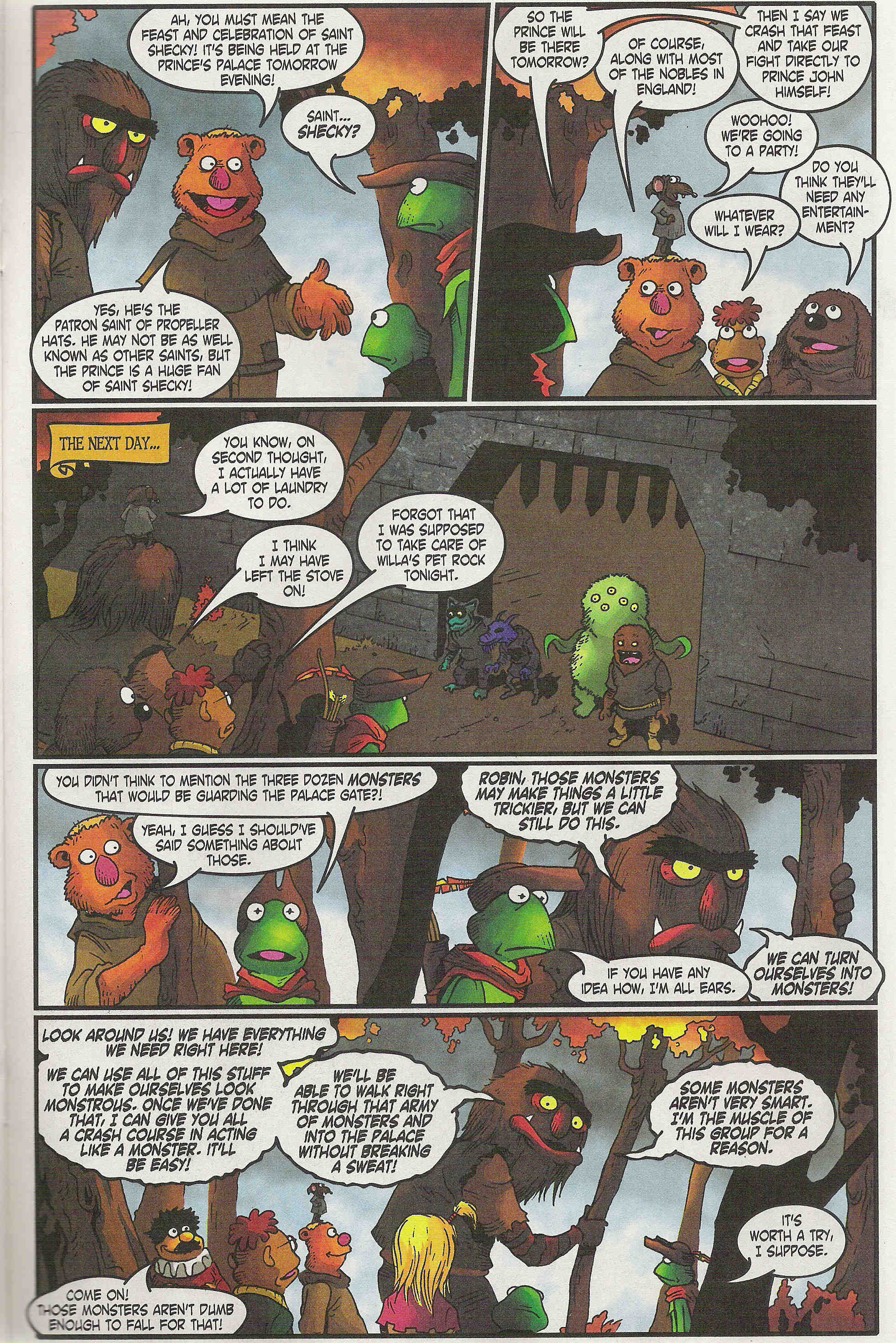 Read online Muppet Robin Hood comic -  Issue #2 - 18