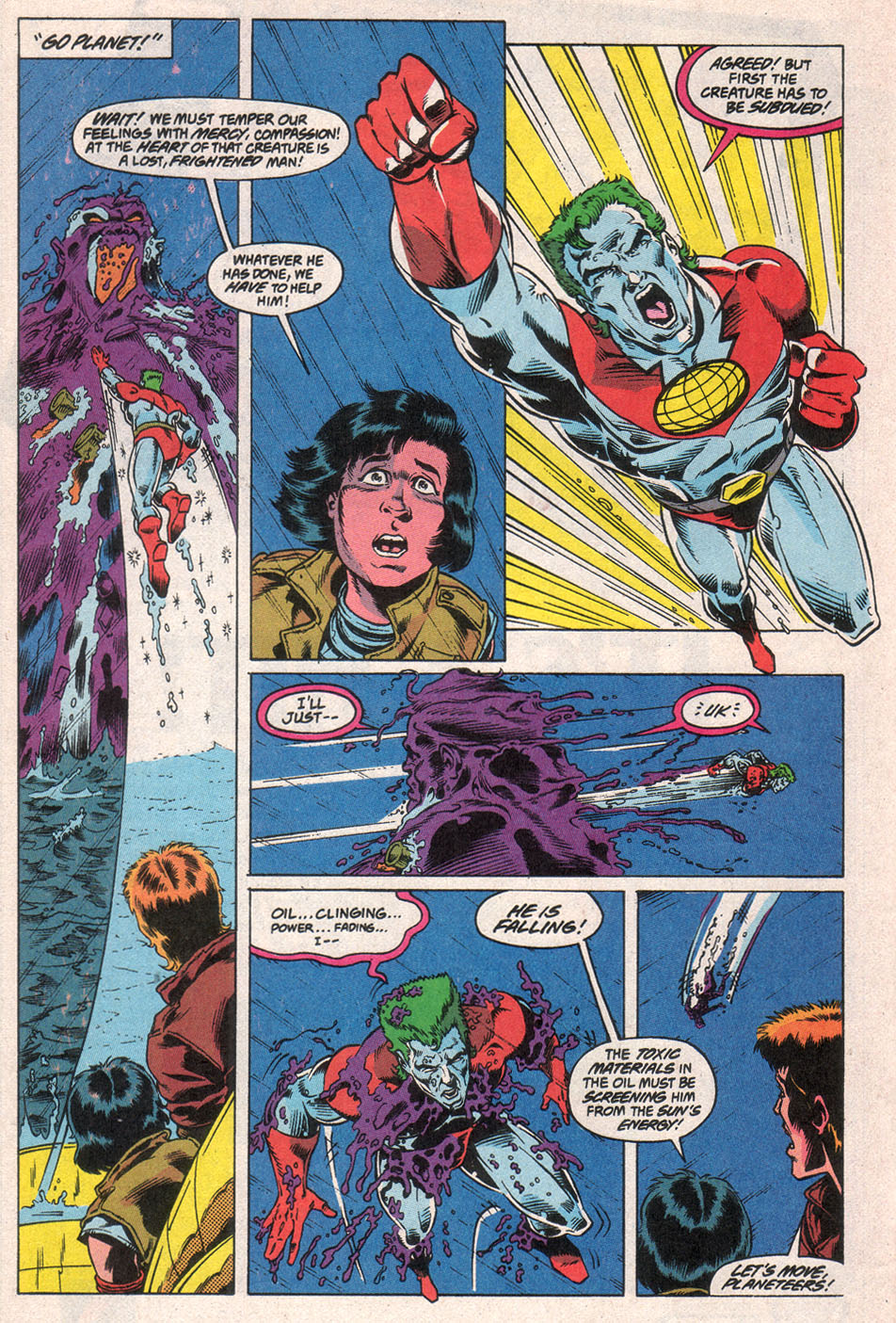 Read online Captain Planet and the Planeteers comic -  Issue #10 - 10