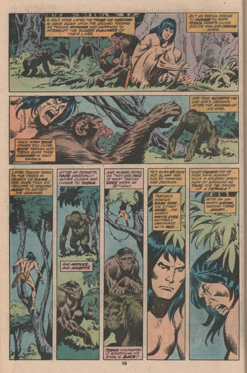 Read online Tarzan (1977) comic -  Issue # _Annual 1 - 13