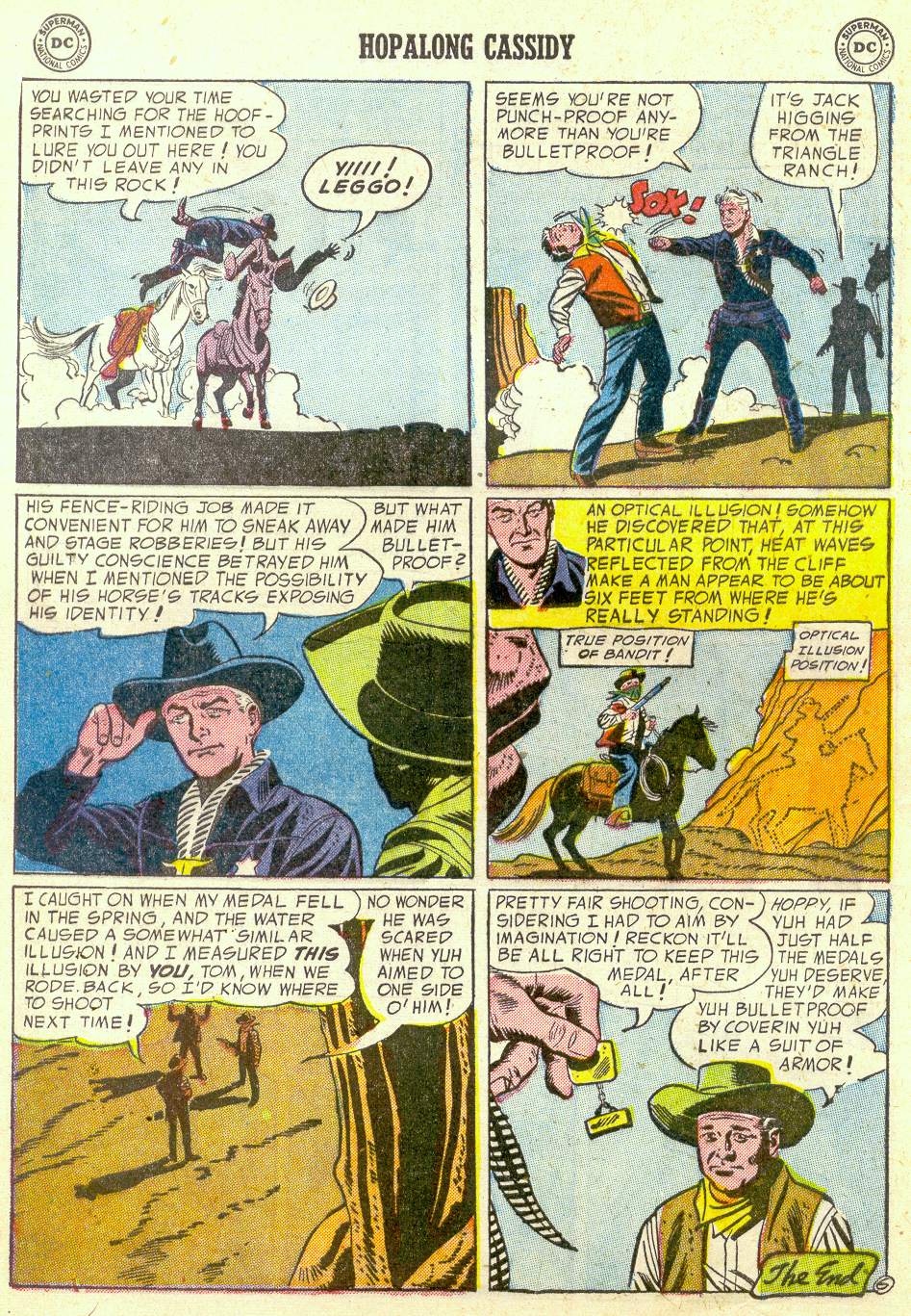 Read online Hopalong Cassidy comic -  Issue #90 - 32