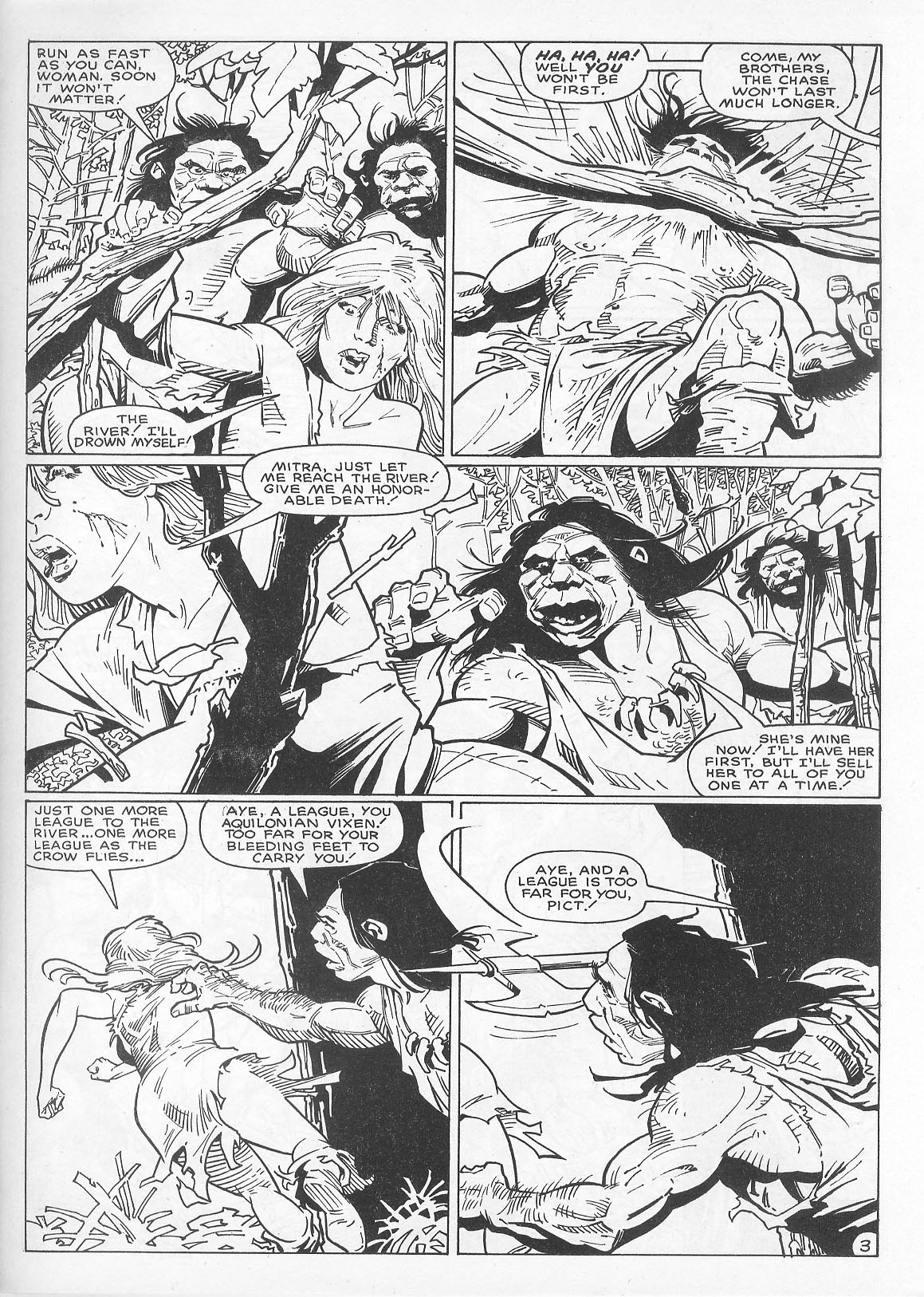 Read online The Savage Sword Of Conan comic -  Issue #143 - 9