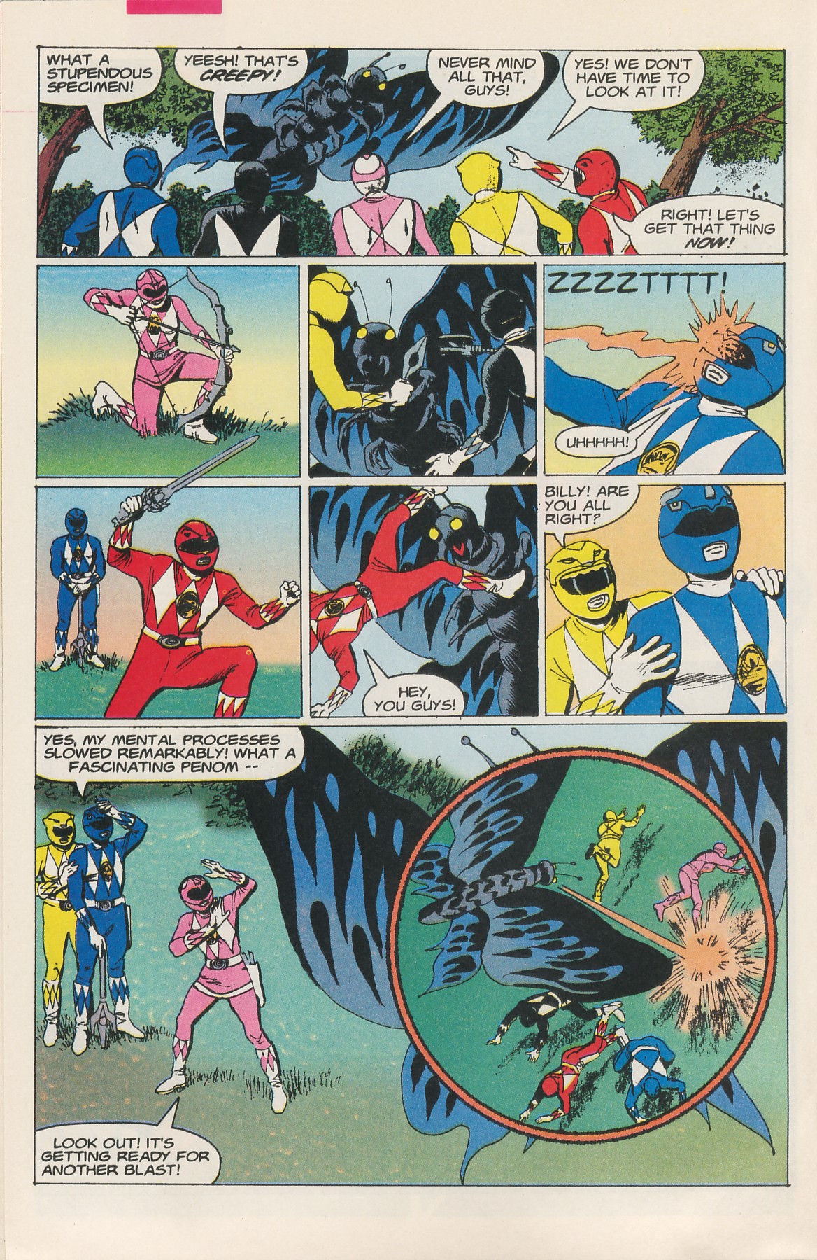 Read online Saban's Mighty Morphin Power Rangers (1994) comic -  Issue #1 - 23