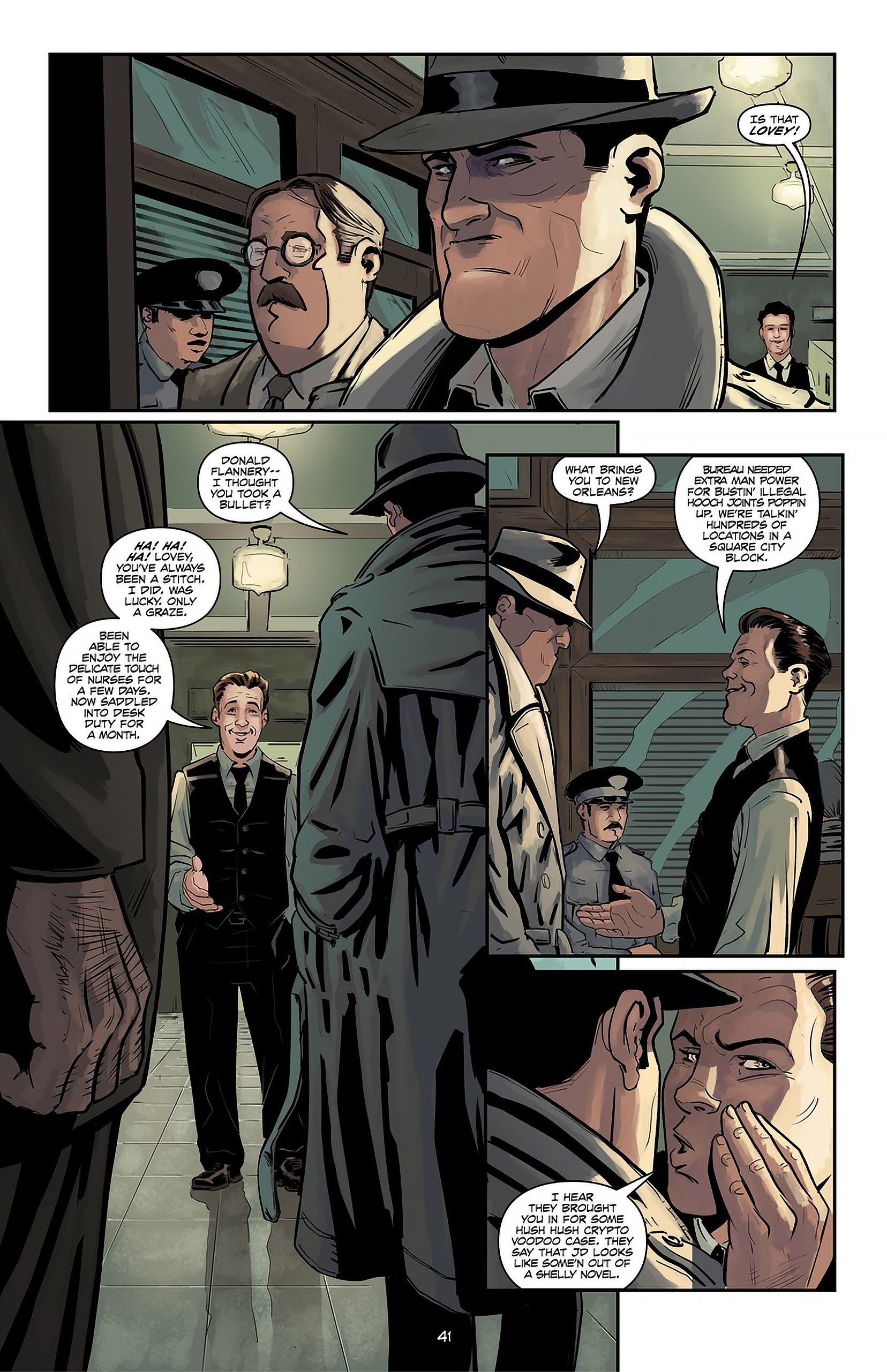 Read online Lovecraft P.I. - The Curious Case of ReAnimator comic -  Issue # TPB - 42