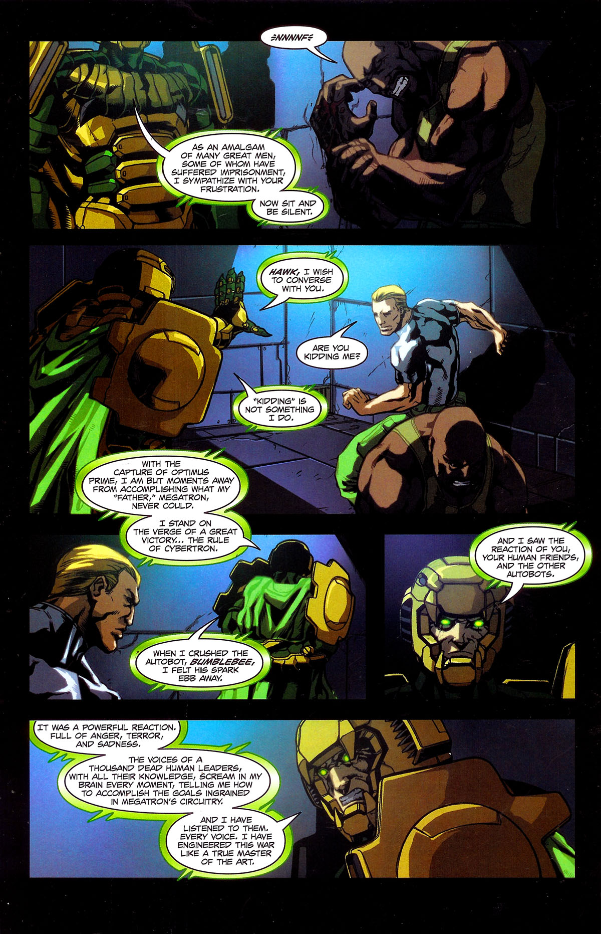 Read online G.I. Joe vs. The Transformers III: The Art of War comic -  Issue #4 - 13