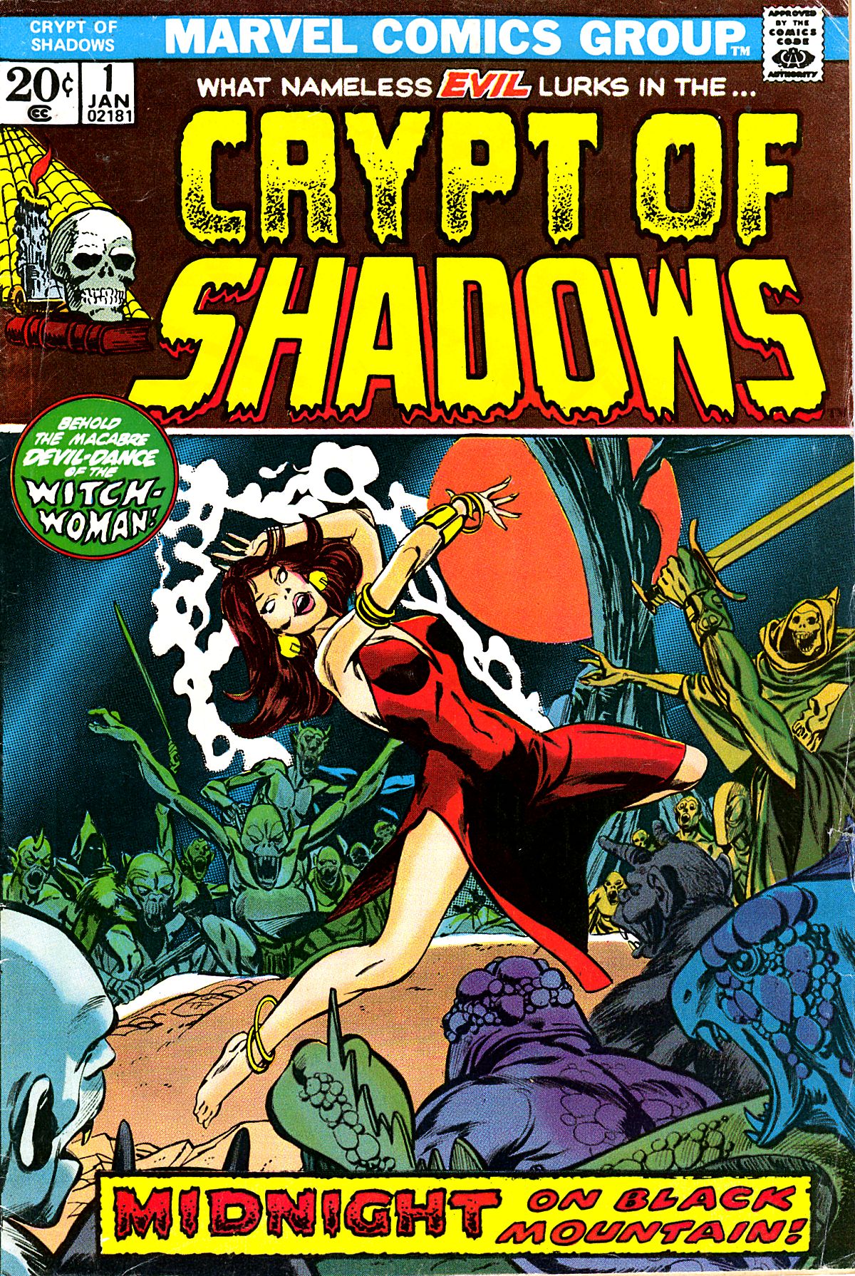 Read online Crypt of Shadows comic -  Issue #1 - 1
