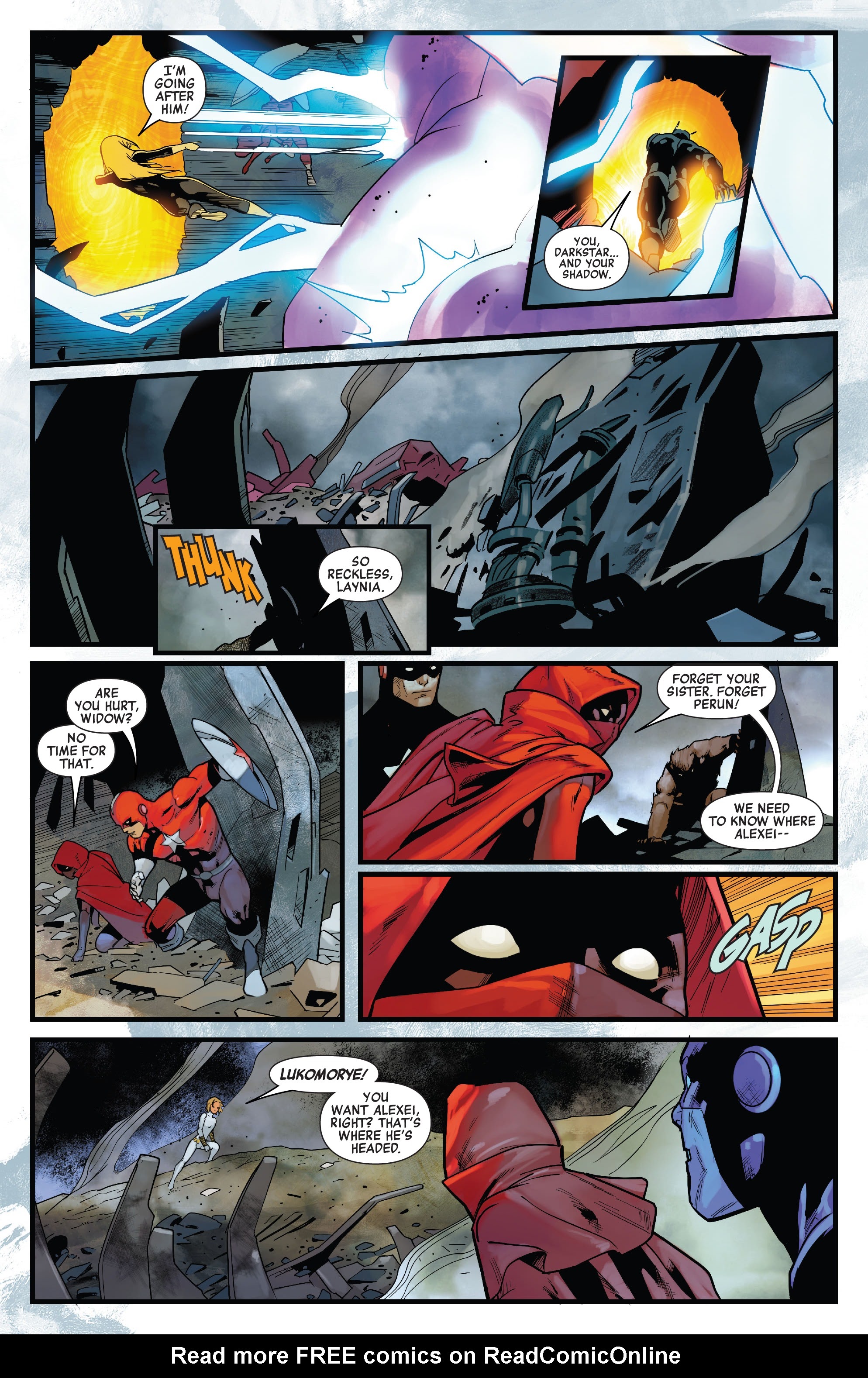 Read online Winter Guard comic -  Issue #4 - 9