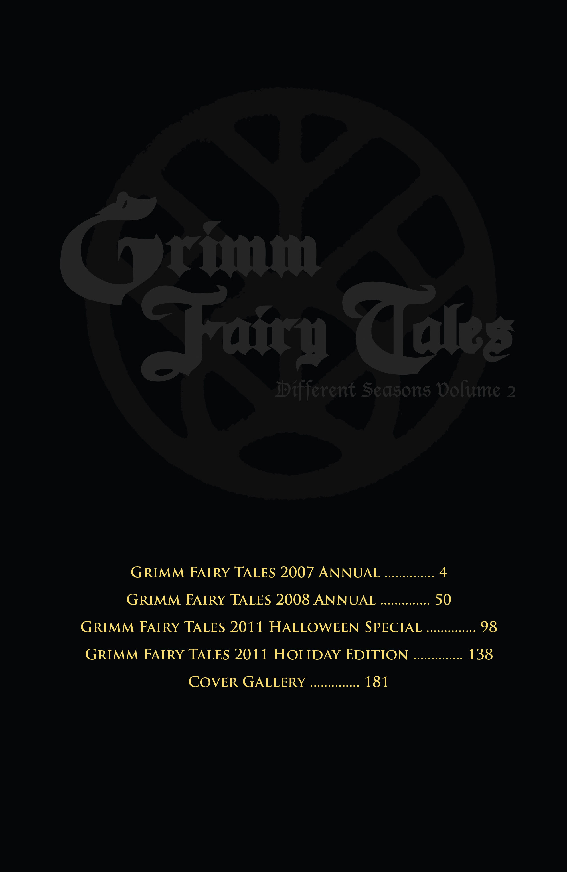 Read online Grimm Fairy Tales: Different Seasons comic -  Issue # TPB 2 - 4