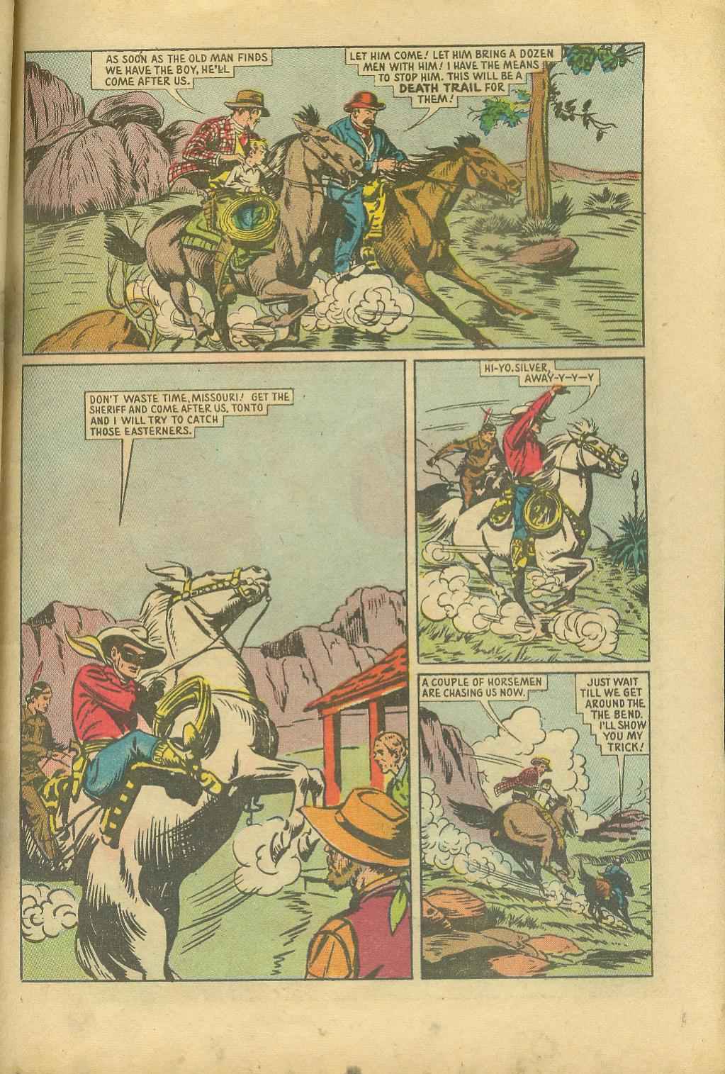 Read online The Lone Ranger (1948) comic -  Issue #26 - 39