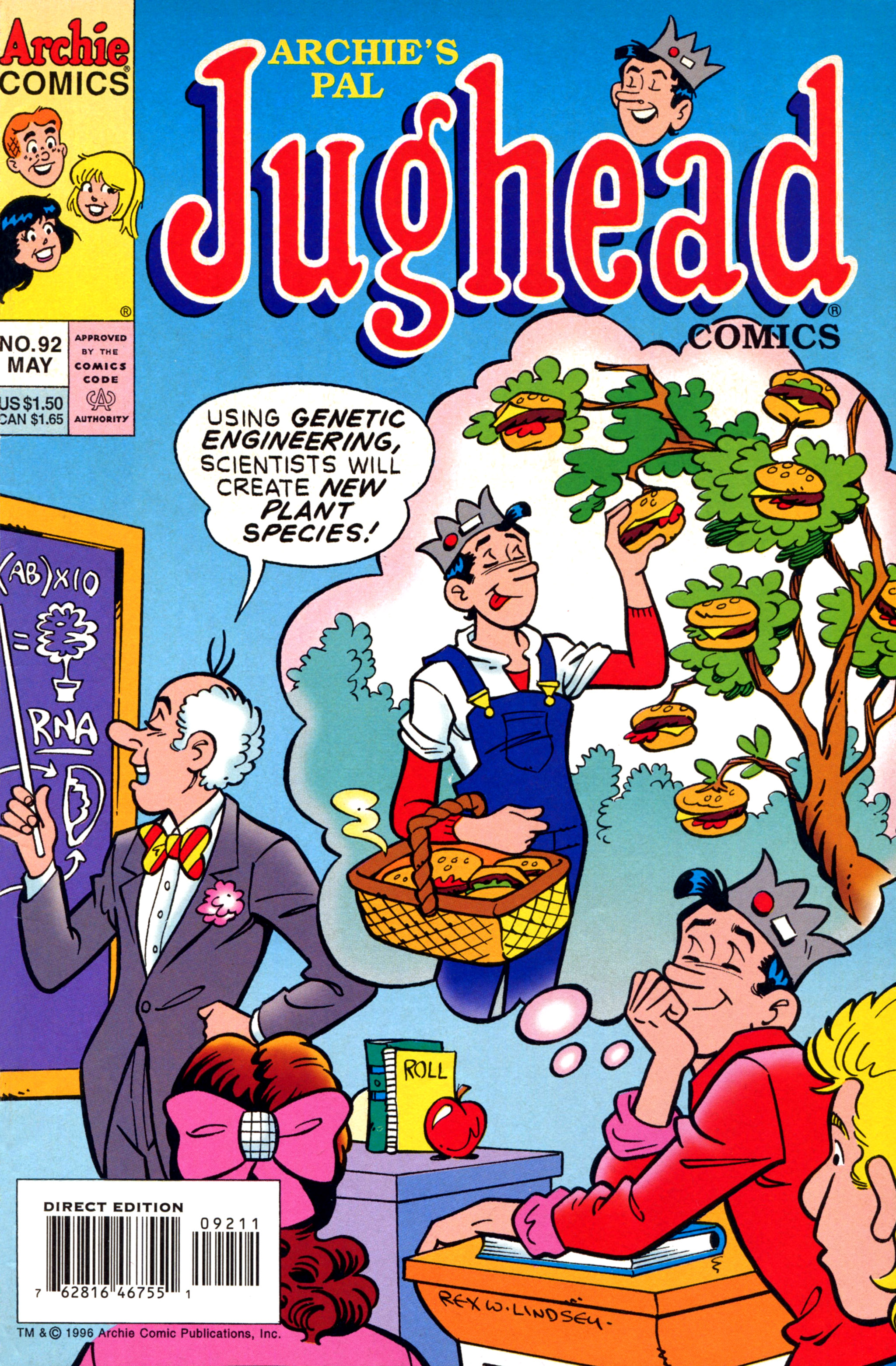 Read online Archie's Pal Jughead Comics comic -  Issue #92 - 1