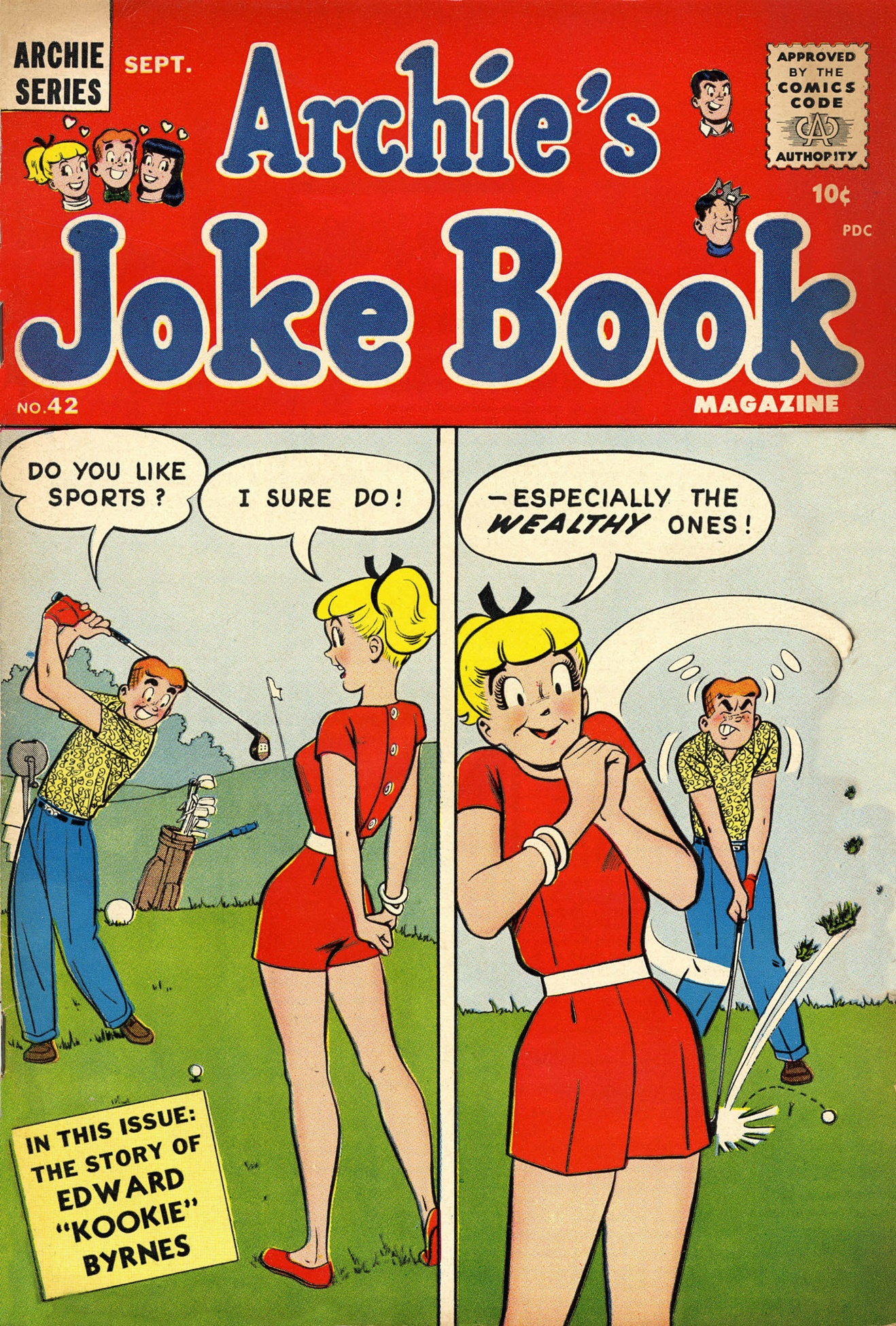 Read online Archie's Joke Book Magazine comic -  Issue #42 - 1