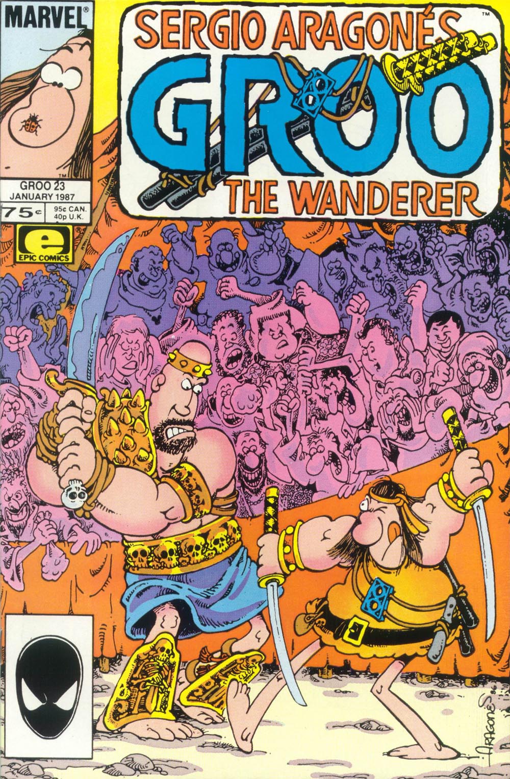 Read online Sergio Aragonés Groo the Wanderer comic -  Issue #23 - 1