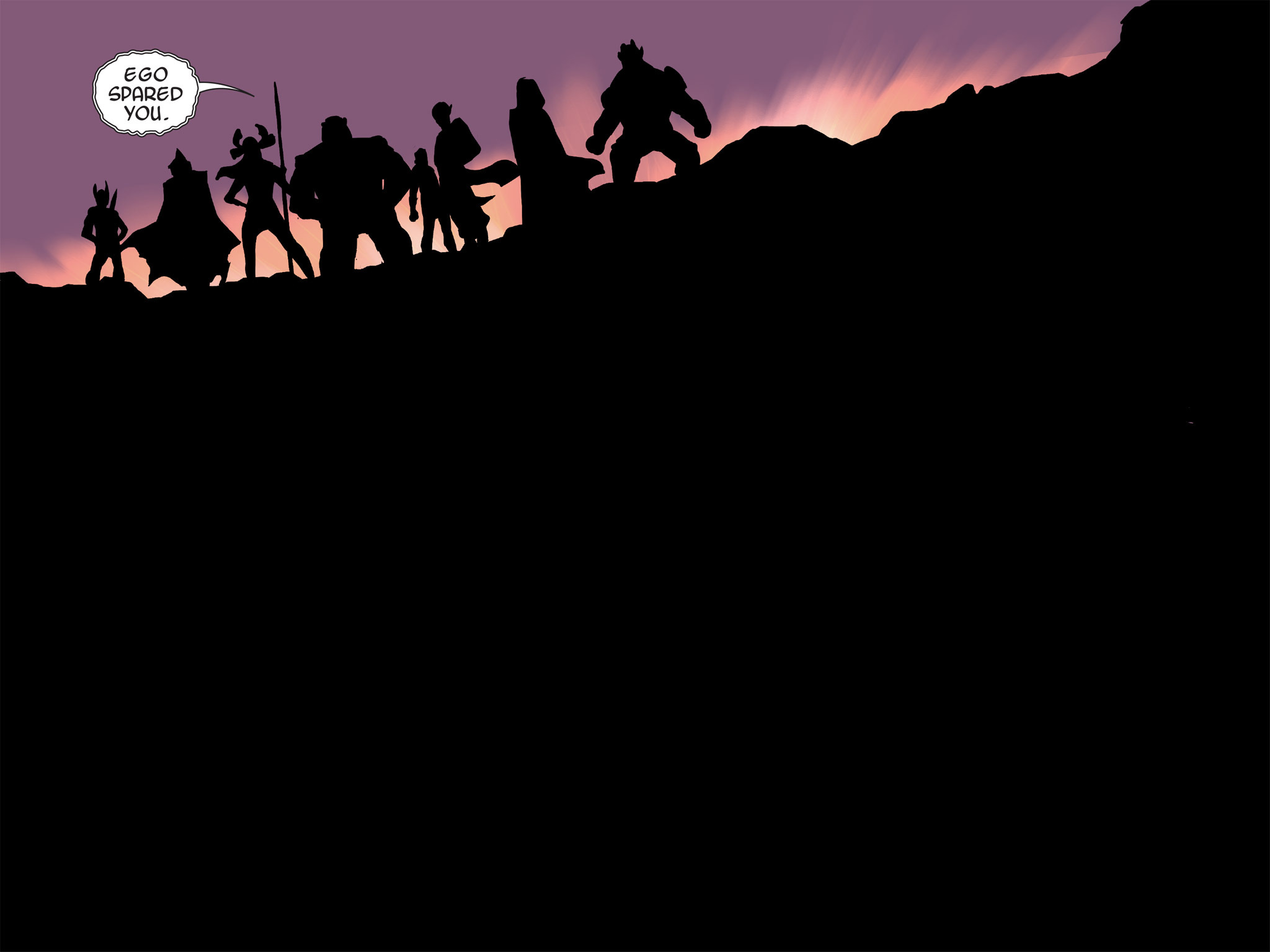 Read online Thanos: A God Up There Listening comic -  Issue # TPB - 237