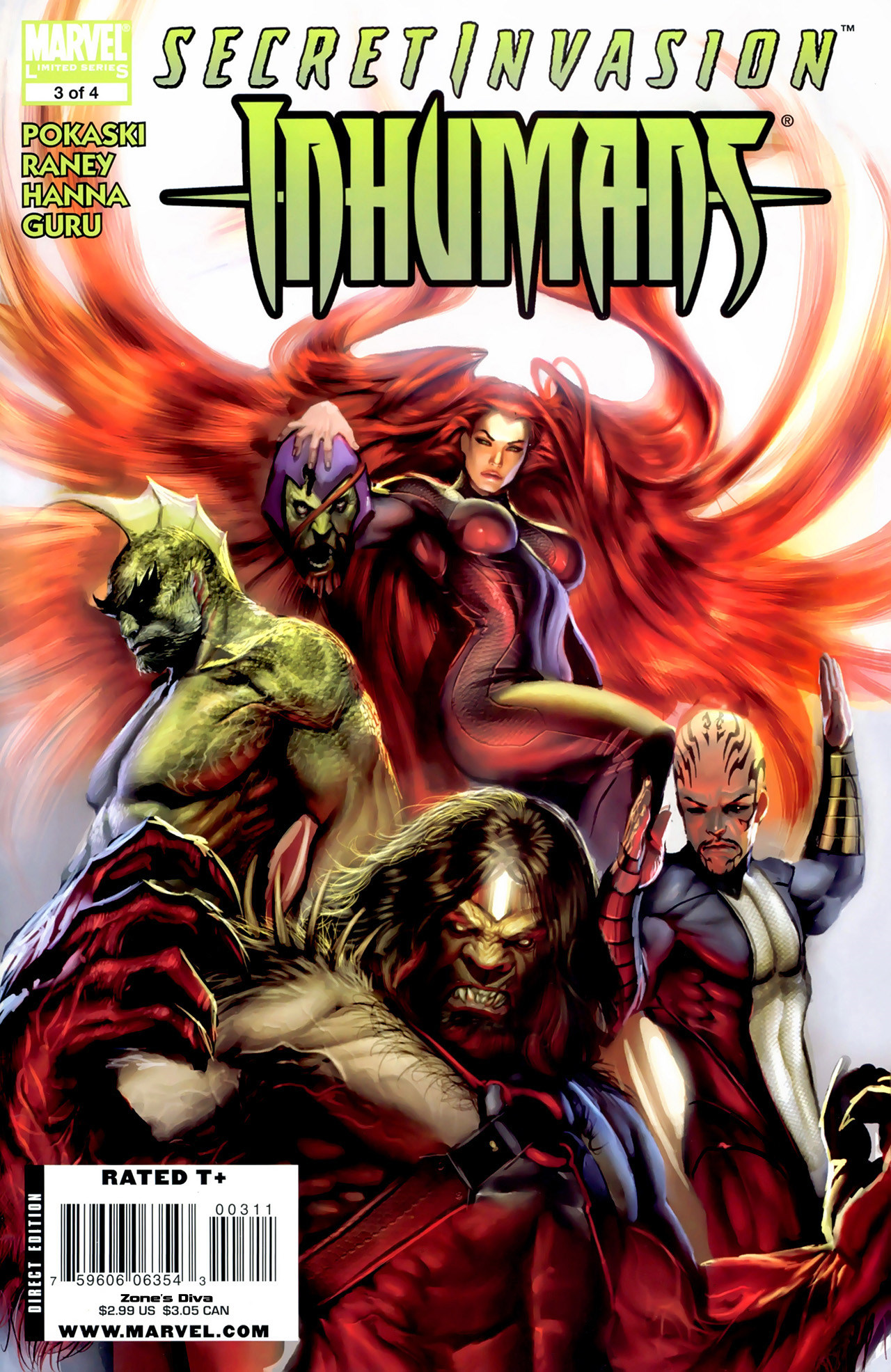 Read online Secret Invasion: Inhumans comic -  Issue #3 - 1